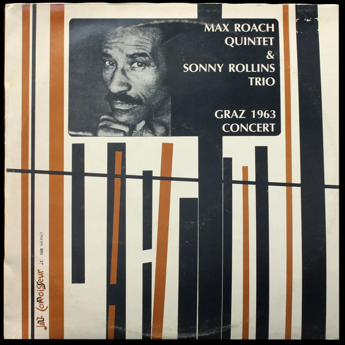 LP Max Roach Quintet — Graz 1963 Concert (моно) фото