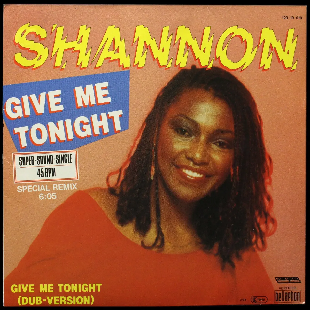 LP Shannon — Give Me Tonight (макси сингл) фото