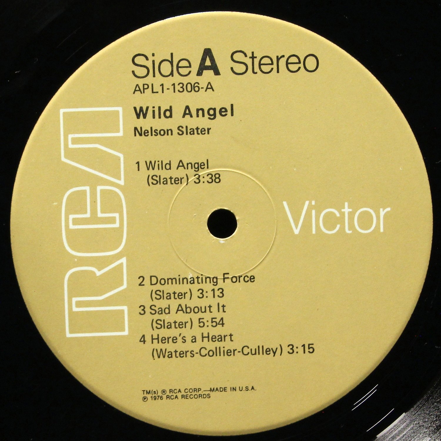 LP Nelson Slater — Wild Angel фото 3