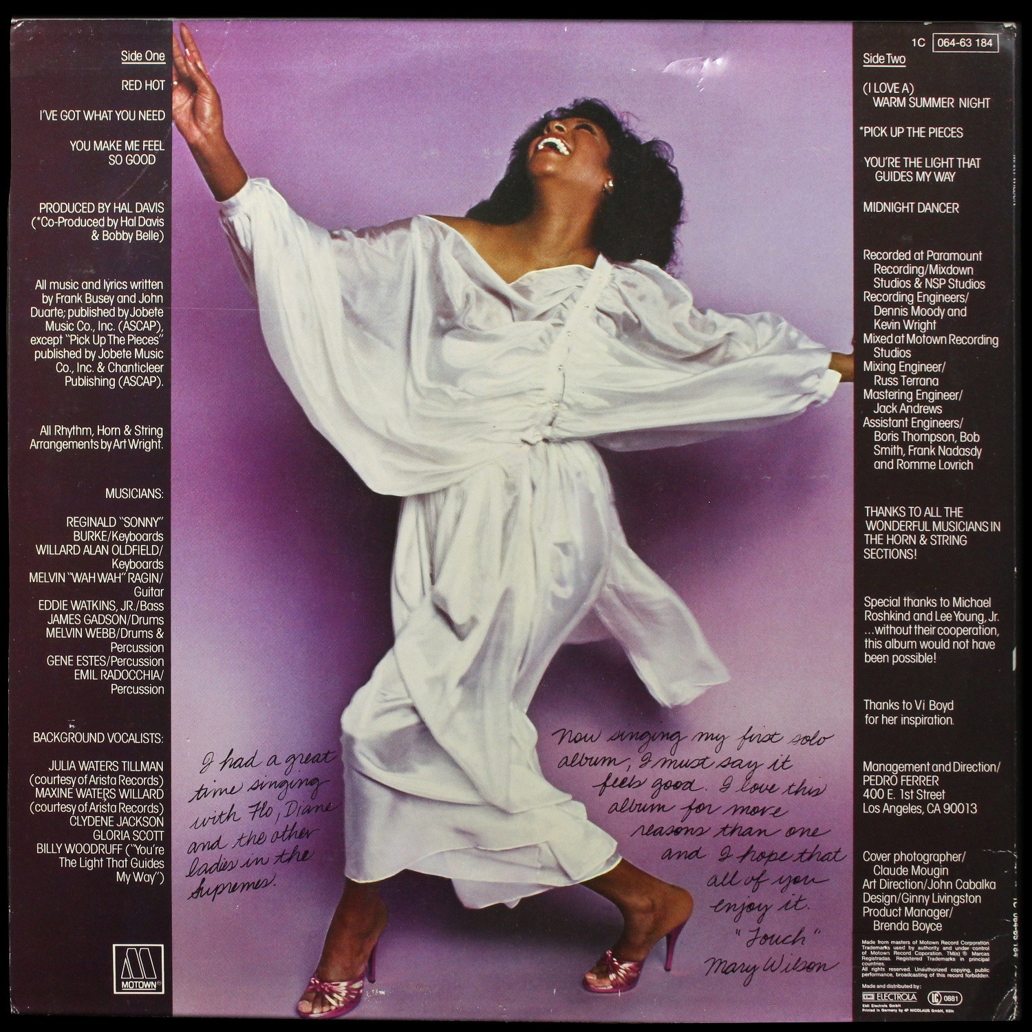 LP Mary Wilson — Mary Wilson фото 2