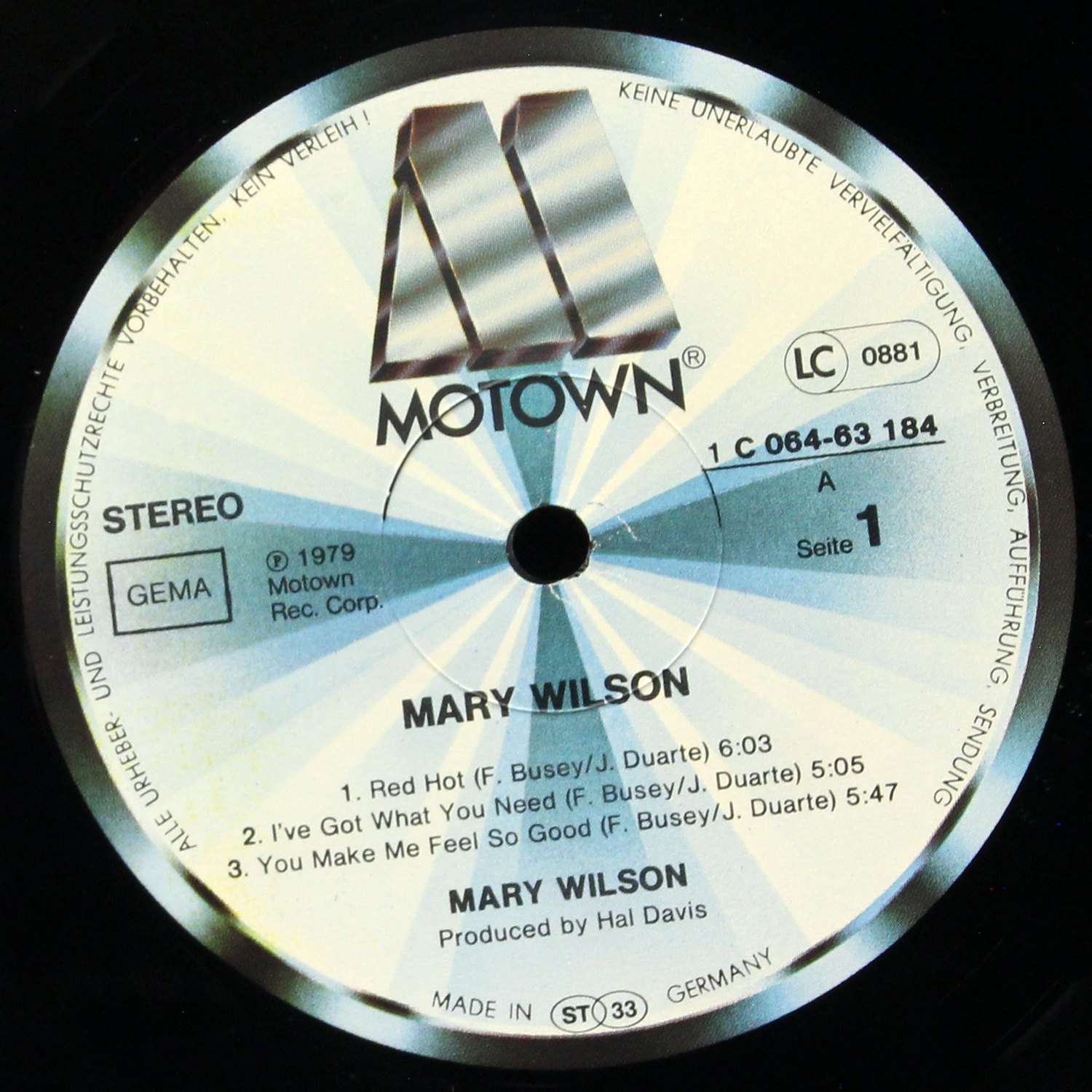 LP Mary Wilson — Mary Wilson фото 3