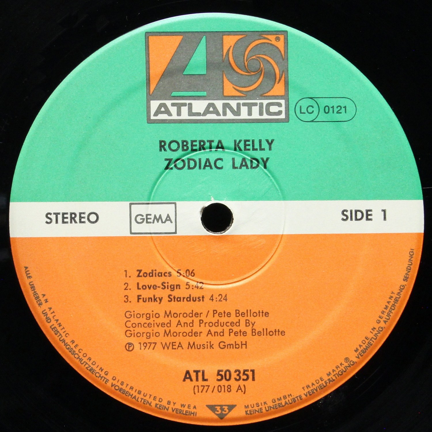 LP Roberta Kelly — Zodiac Lady фото 2