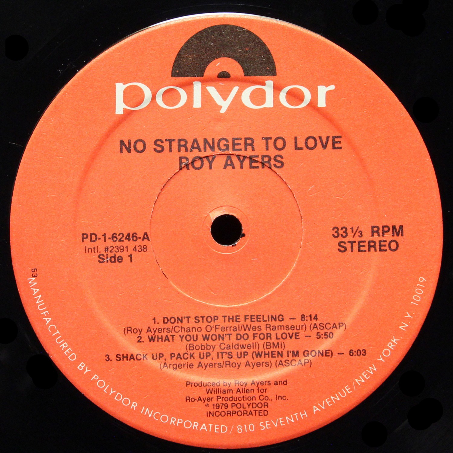 LP Roy Ayers — No Stranger To Love фото 3