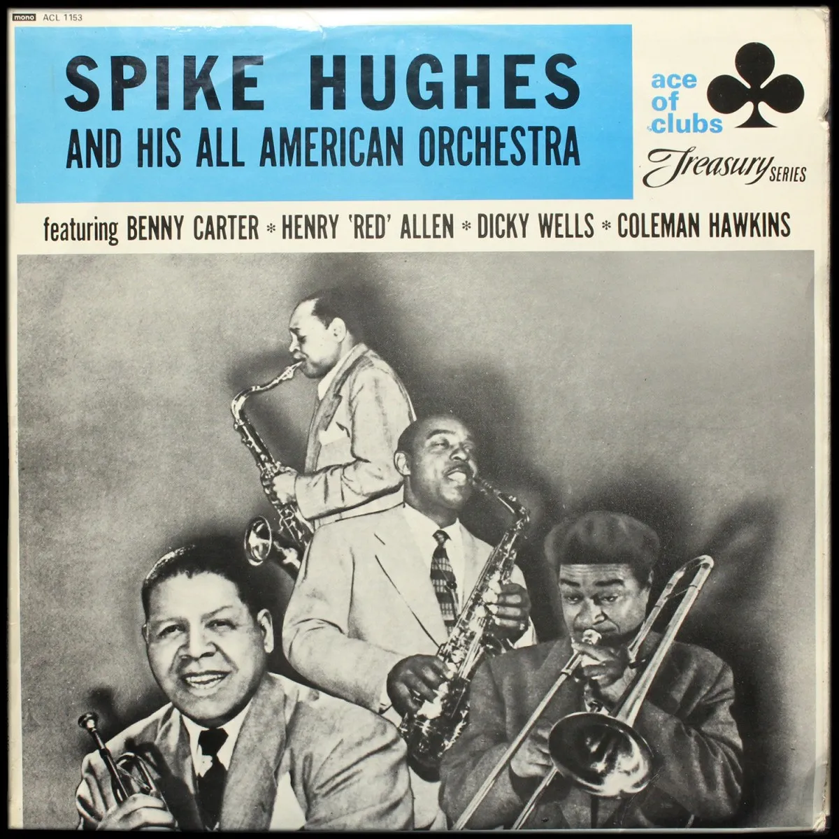 LP Spike Hughes And His All American Orchestra — Spike Hughes And His All American Orchestra (моно) фото