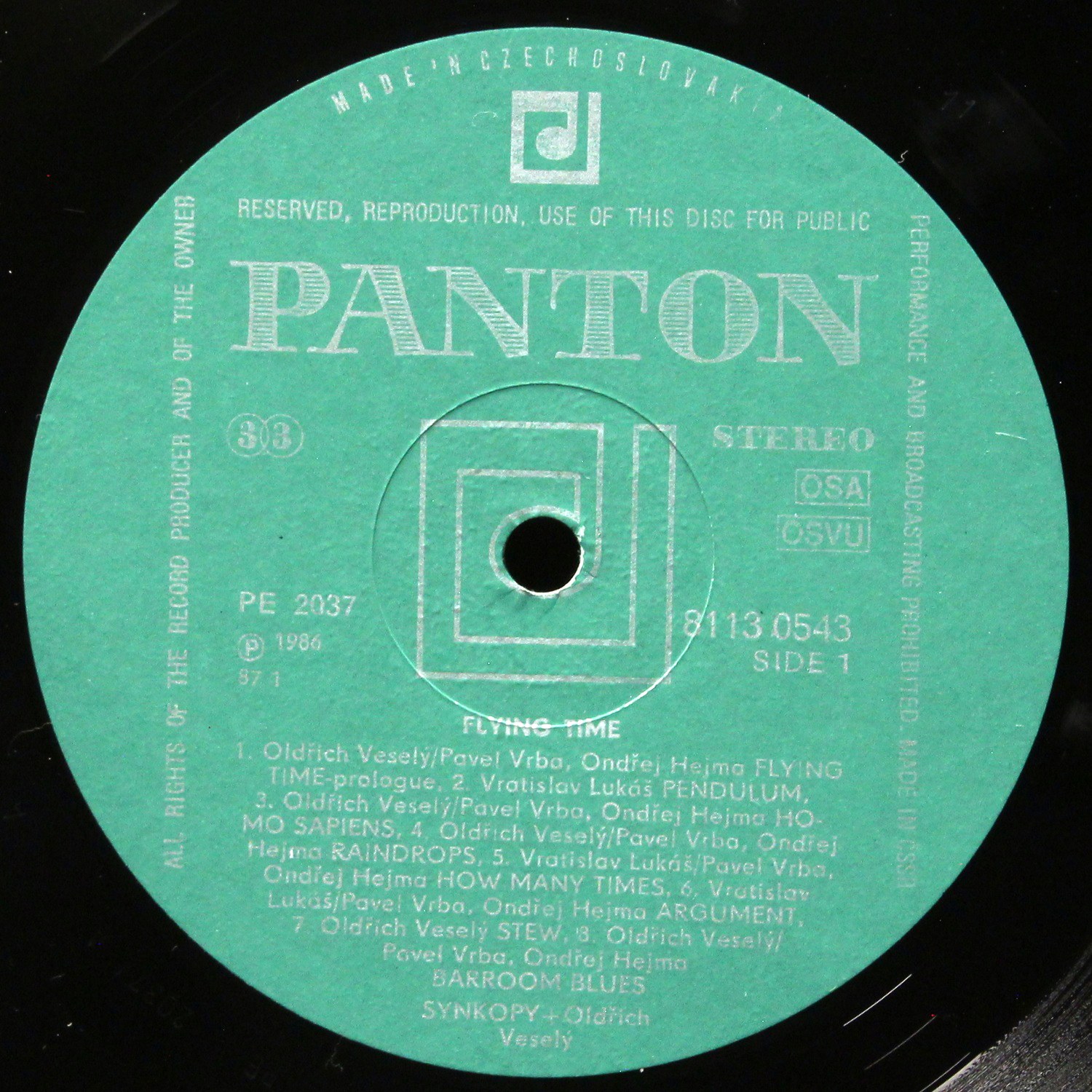 LP Synkopy — Flying Time фото 2