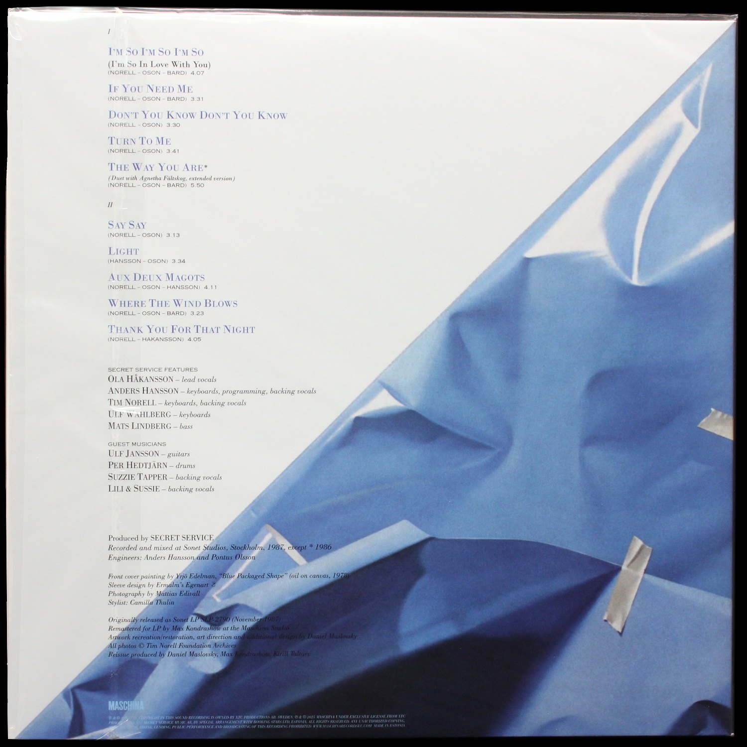 LP Secret Service — Aux Deux Magots (trans-orange vinyl,  + буклет) фото 2