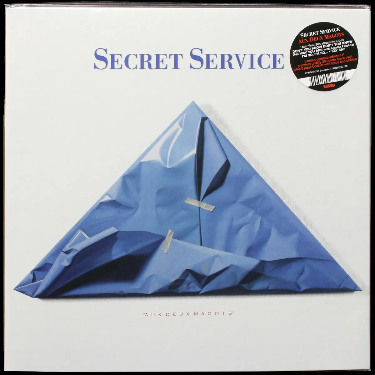 LP Secret Service — Aux Deux Magots (+ буклет) фото