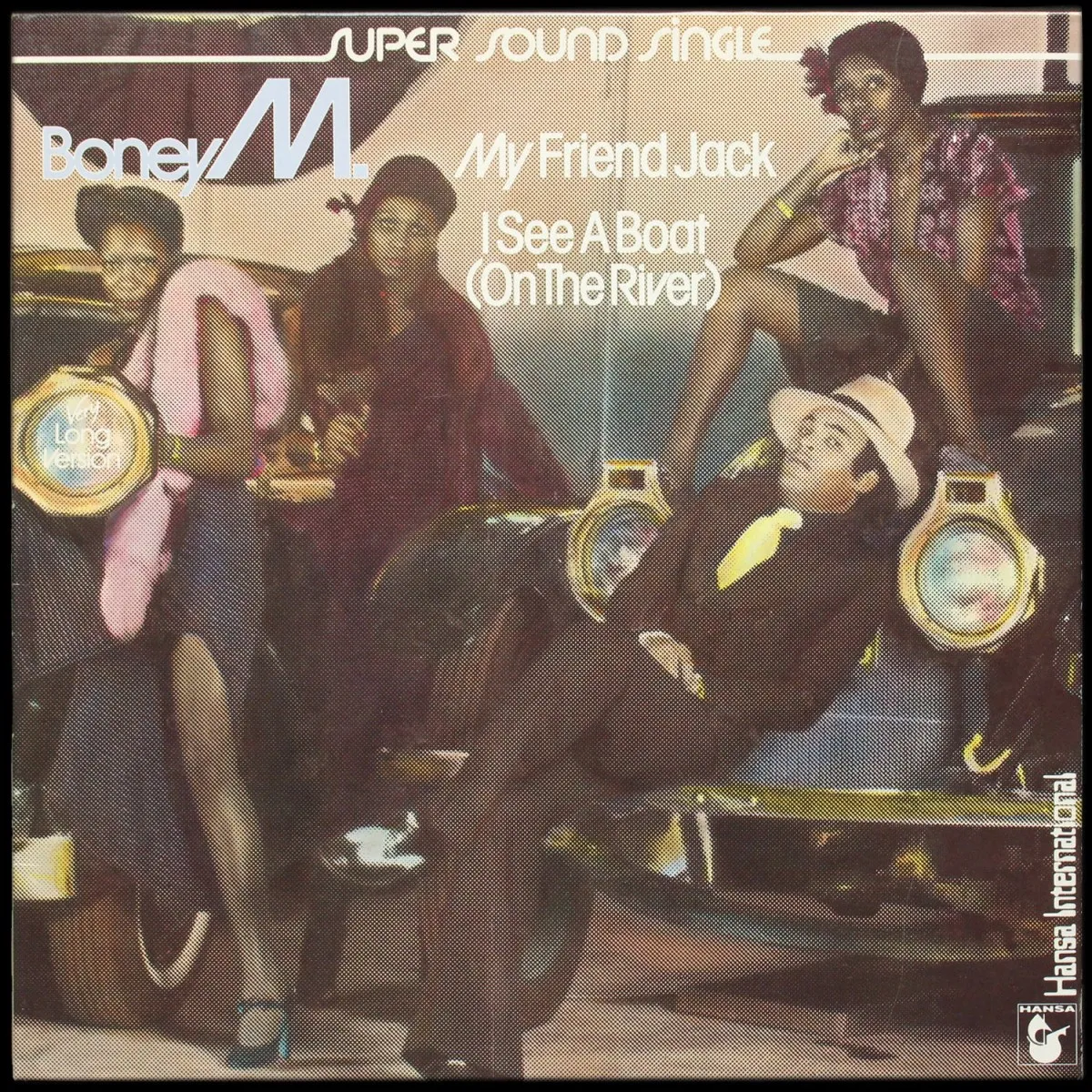 LP Boney M — My Friend Jack / I See A Boat (On The River) (макси сингл) фото