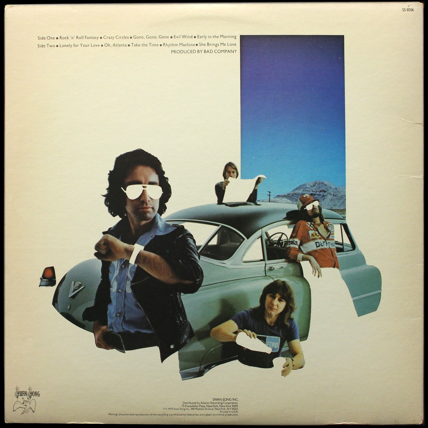 LP Bad Company — Desolation Angels фото 2