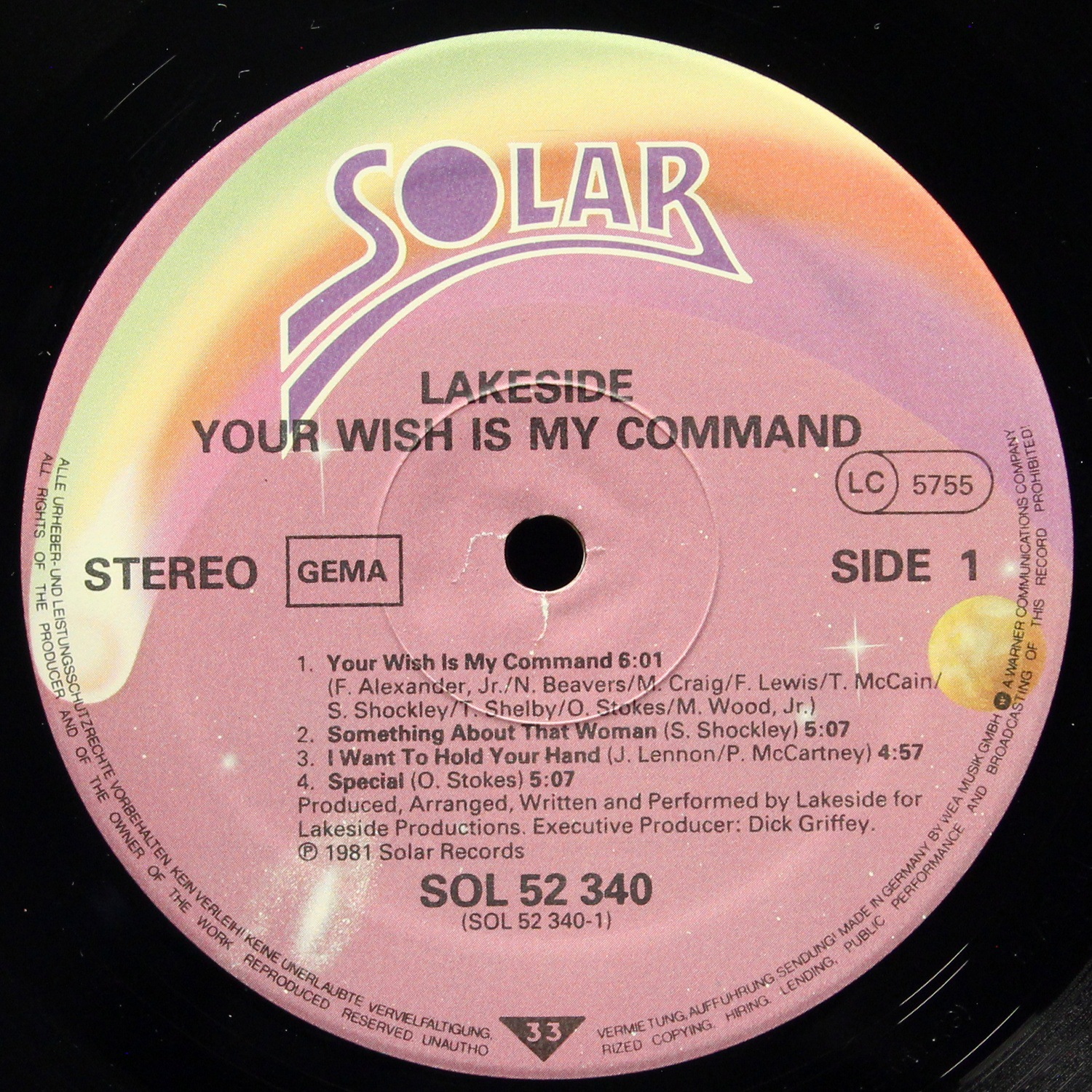 LP Lakeside — Your Wish Is My Command фото 2