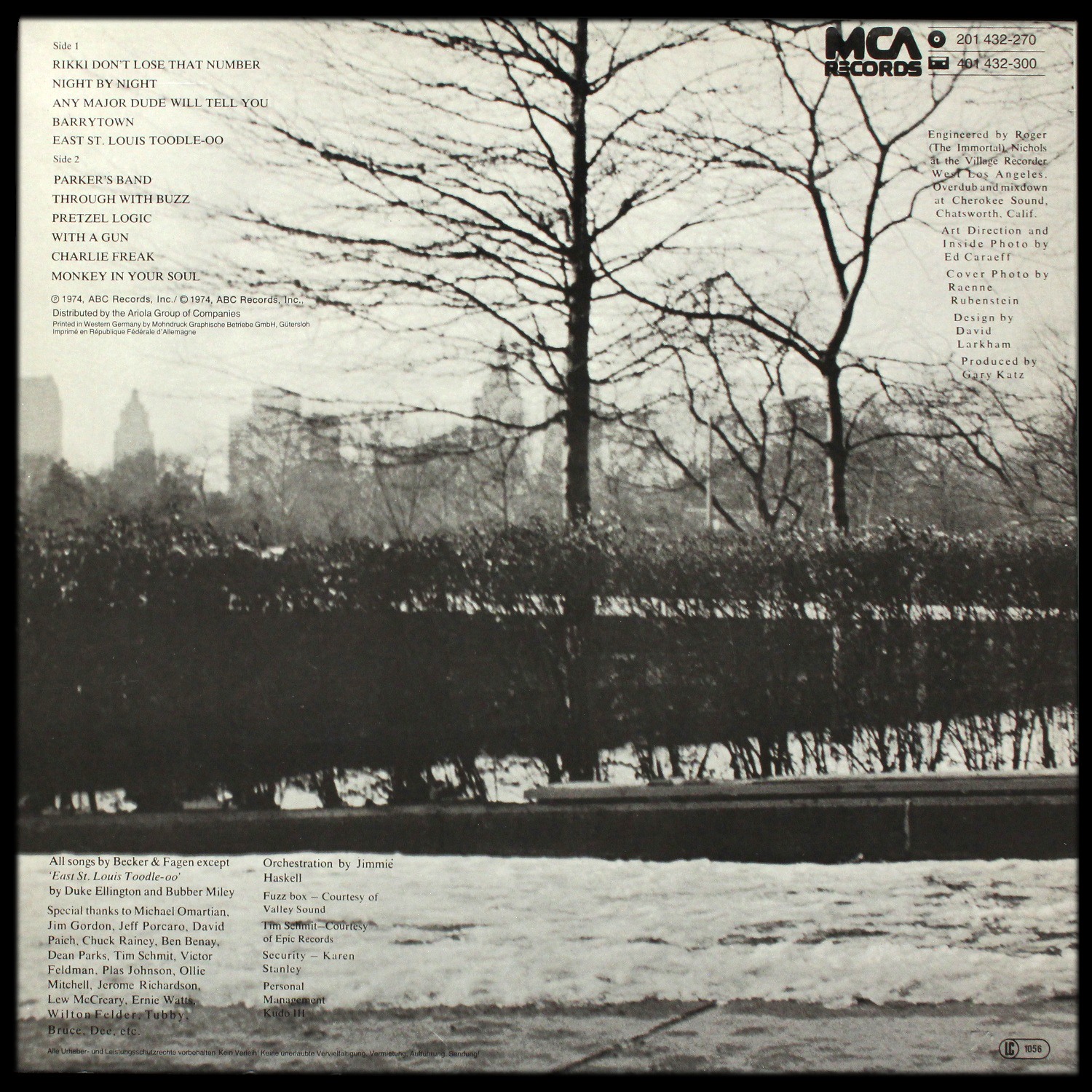 LP Steely Dan — Pretzel Logic фото 2