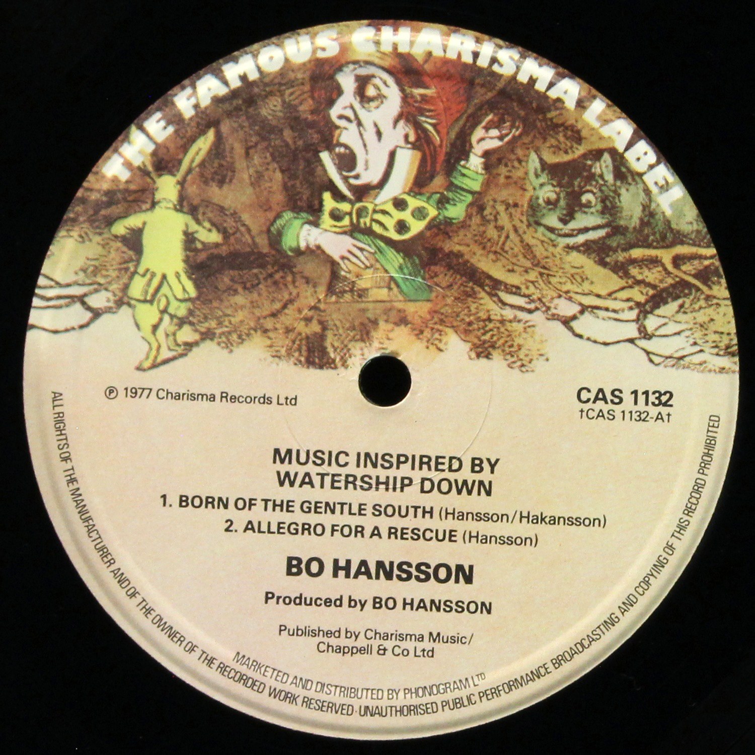 LP Bo Hansson — Music Inspired By Watership Down фото 2