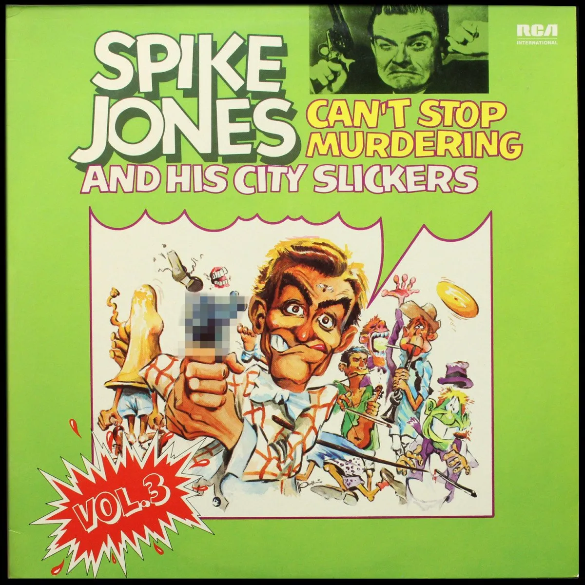 LP Spike Jones — Can't Stop Murdering (Vol. 3) (2LP) фото