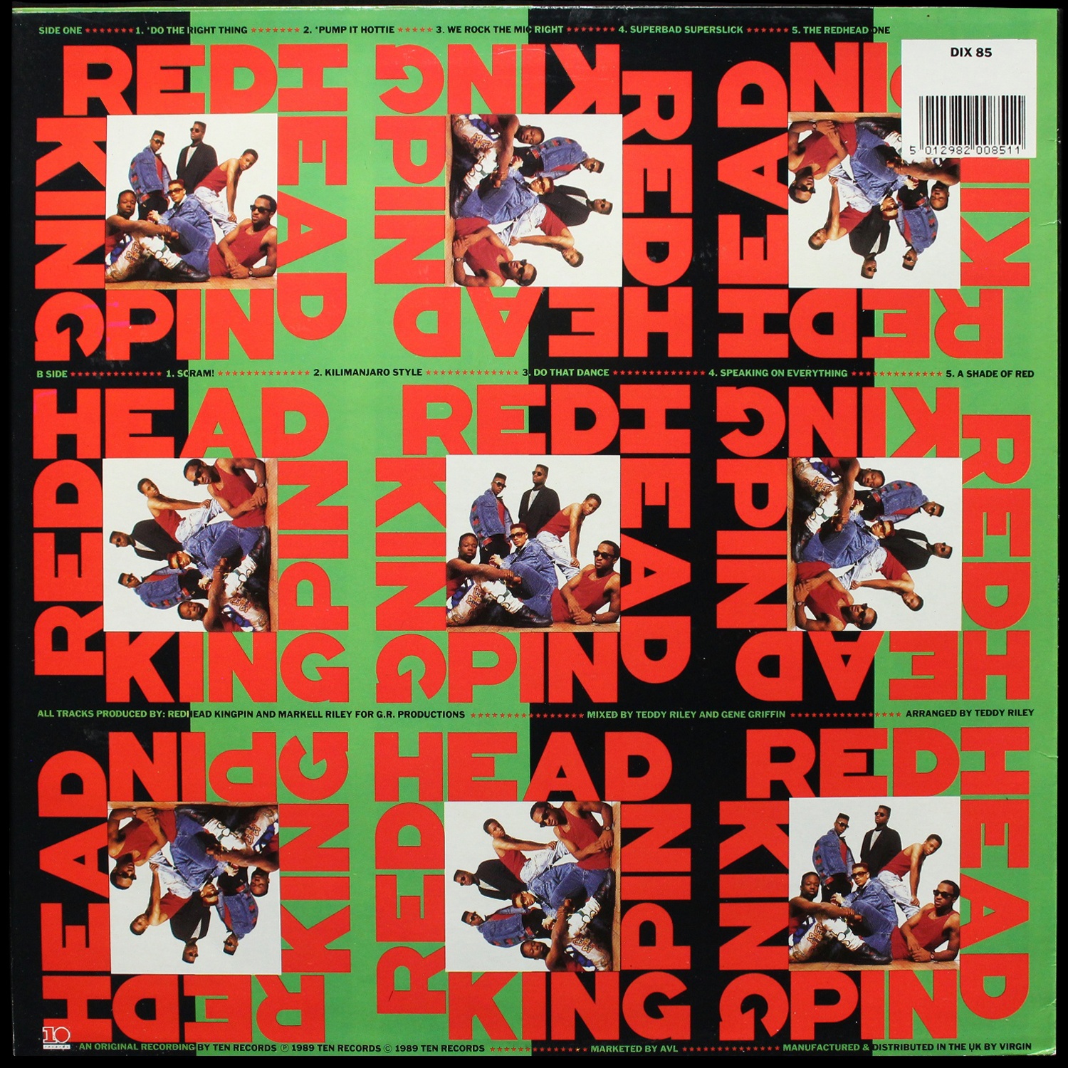 LP Redhead Kingpin And The FBI — A Shade Of Red фото 2