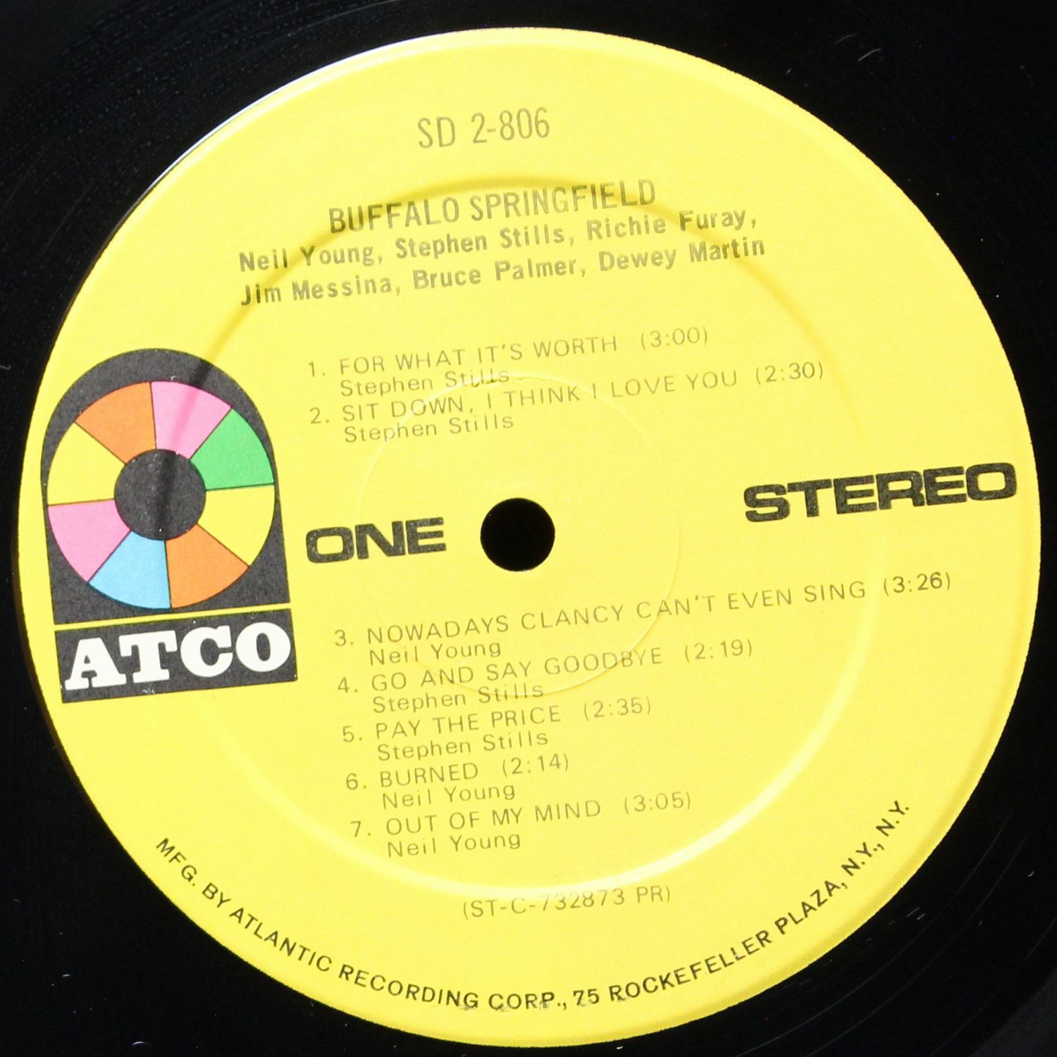 LP Buffalo Springfield — Buffalo Springfield (2LP) фото 3