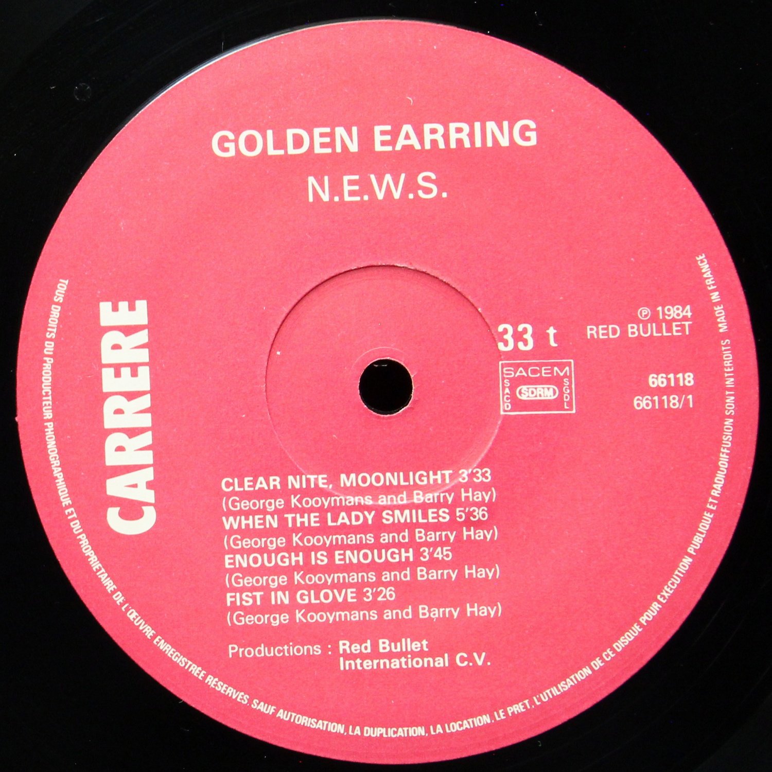 LP Golden Earring — N.E.W.S. фото 3