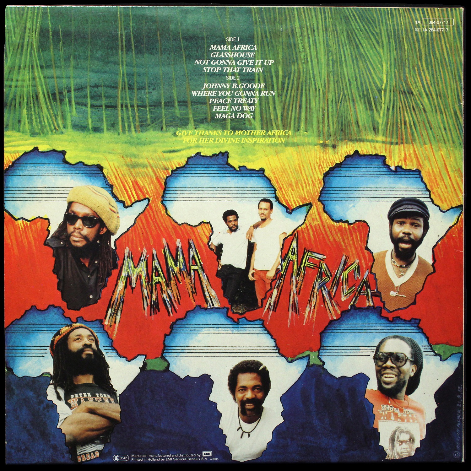 LP Peter Tosh — Mama Africa фото 2