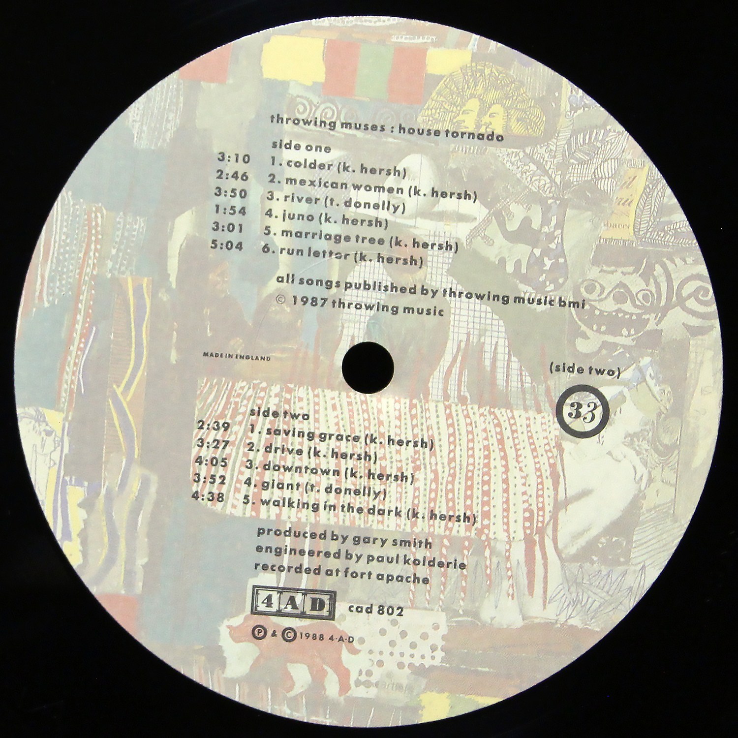 LP Throwing Muses — House Tornado фото 3