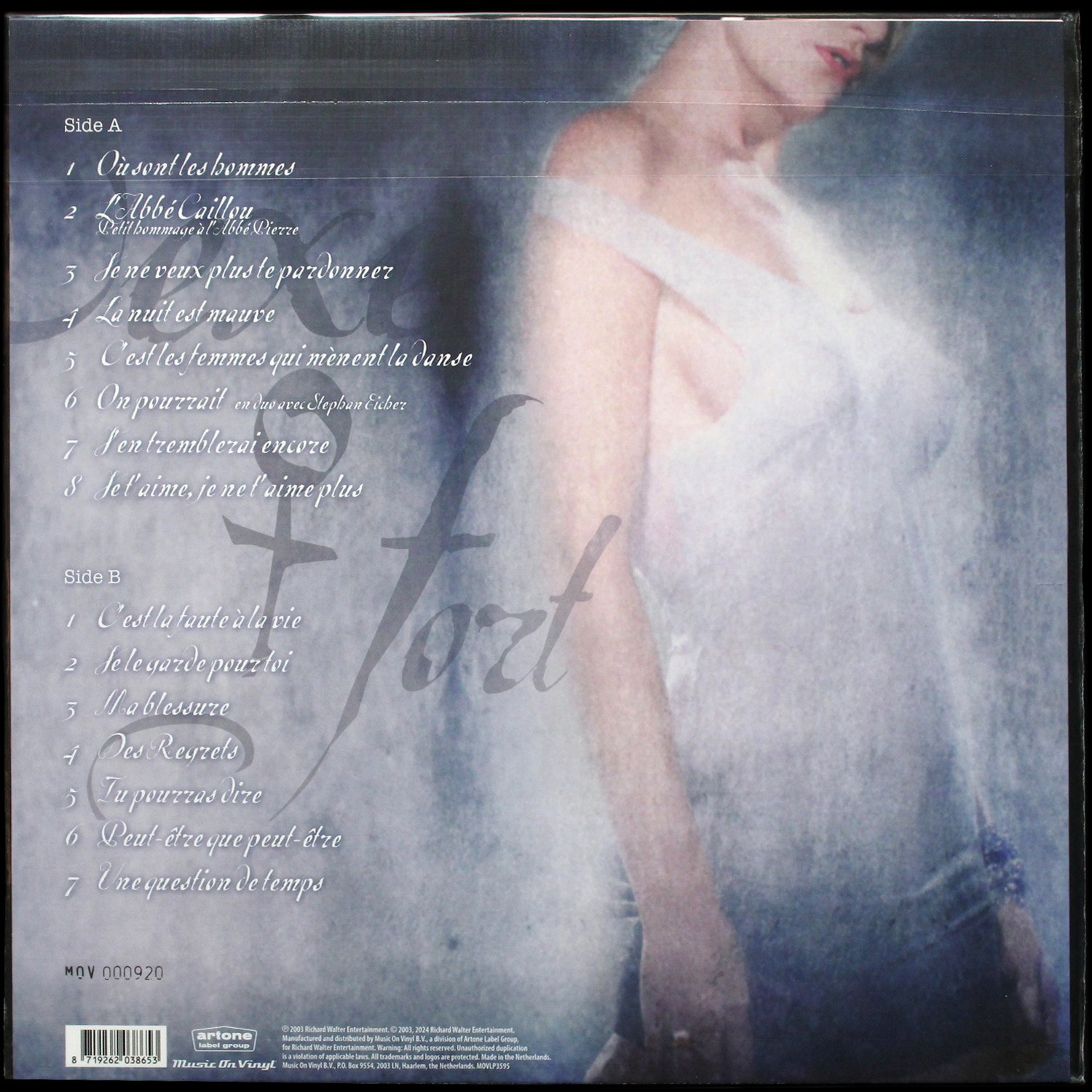 LP Patricia Kaas — Sexe Fort (цветной винил) фото 2