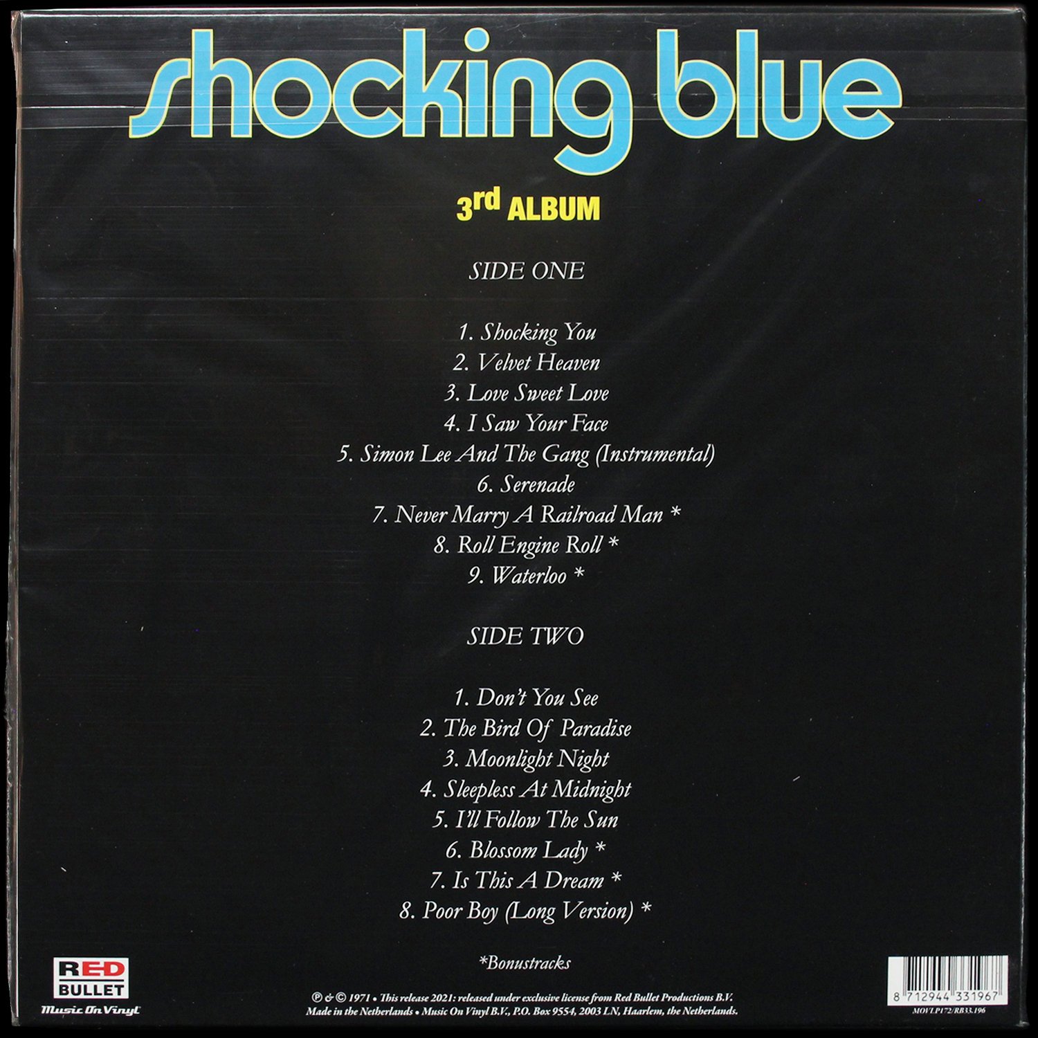 LP Shocking Blue — 3rd Album фото 2