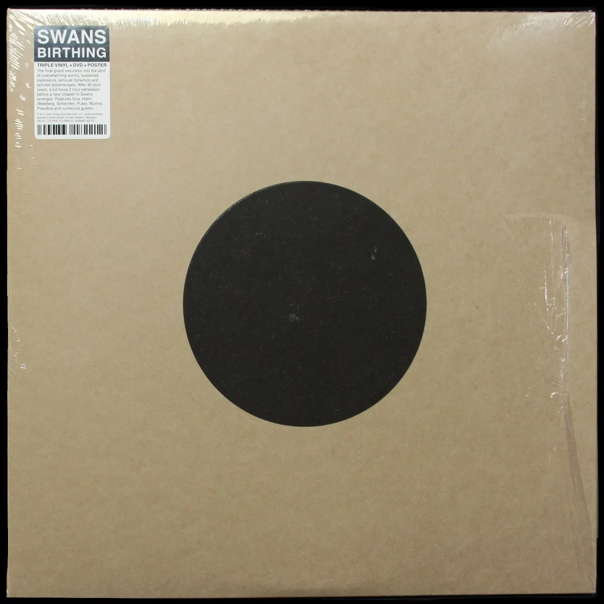 LP Swans — Birthing (3LP,  DVD,  + постер) фото