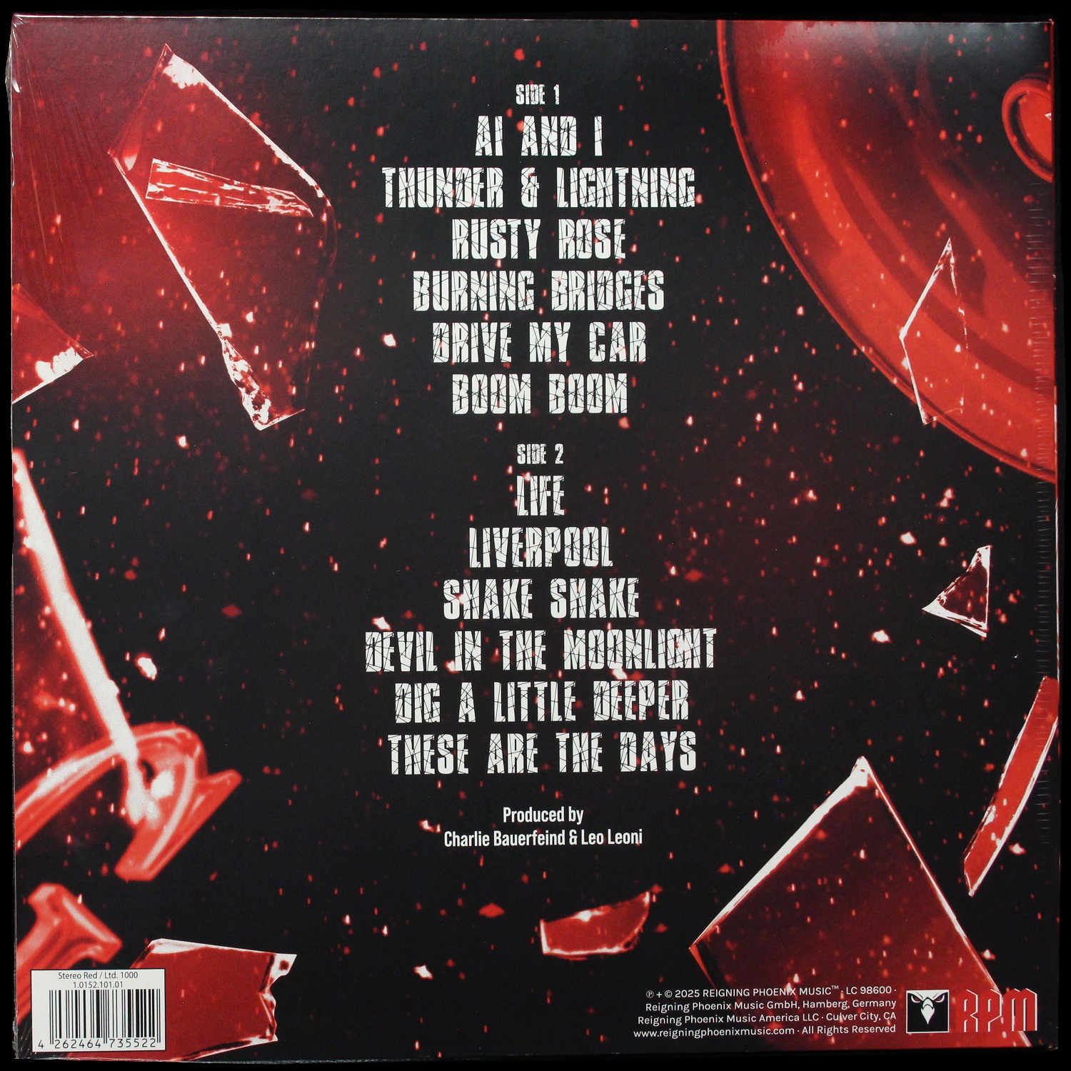 LP Gotthard — Stereo Crush (цветной винил) фото 2