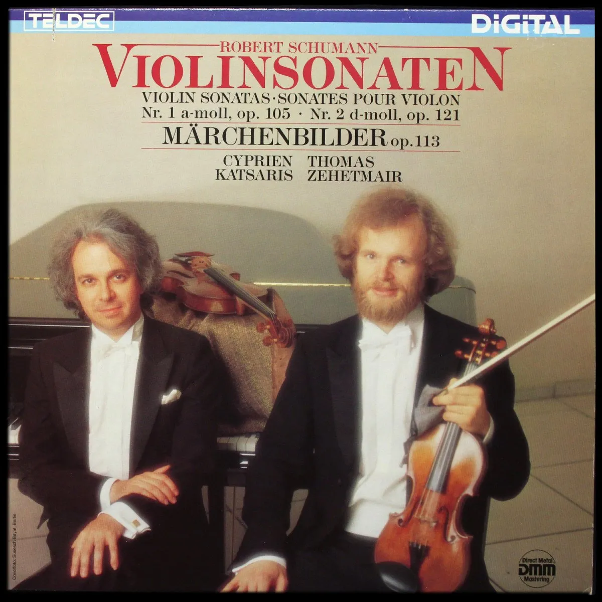 LP Thomas Zehetmair — Schumann: Violinsonaten фото
