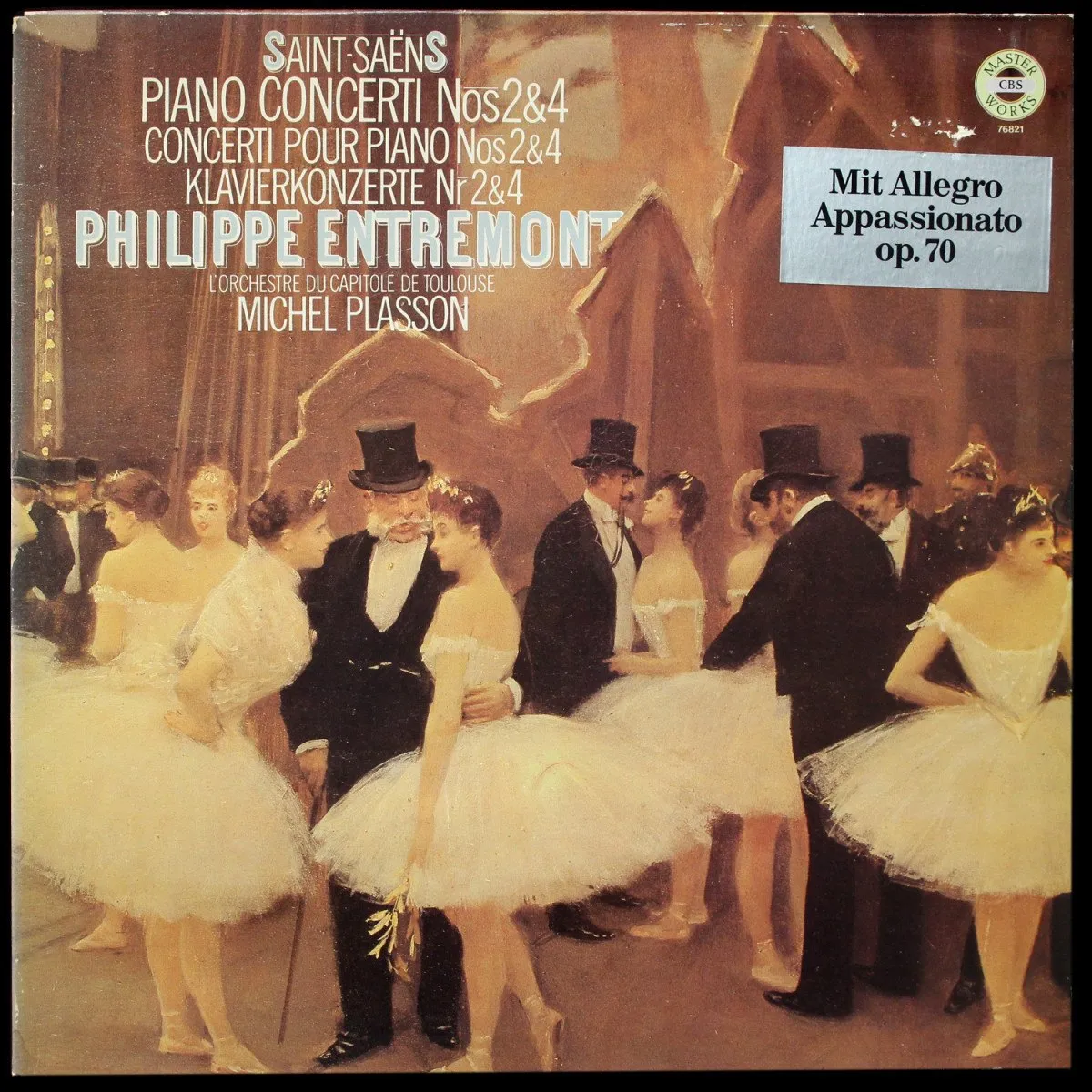 LP Philippe Entremont — Saint-Saens: Piano Concerti Nos 2 & 4 фото