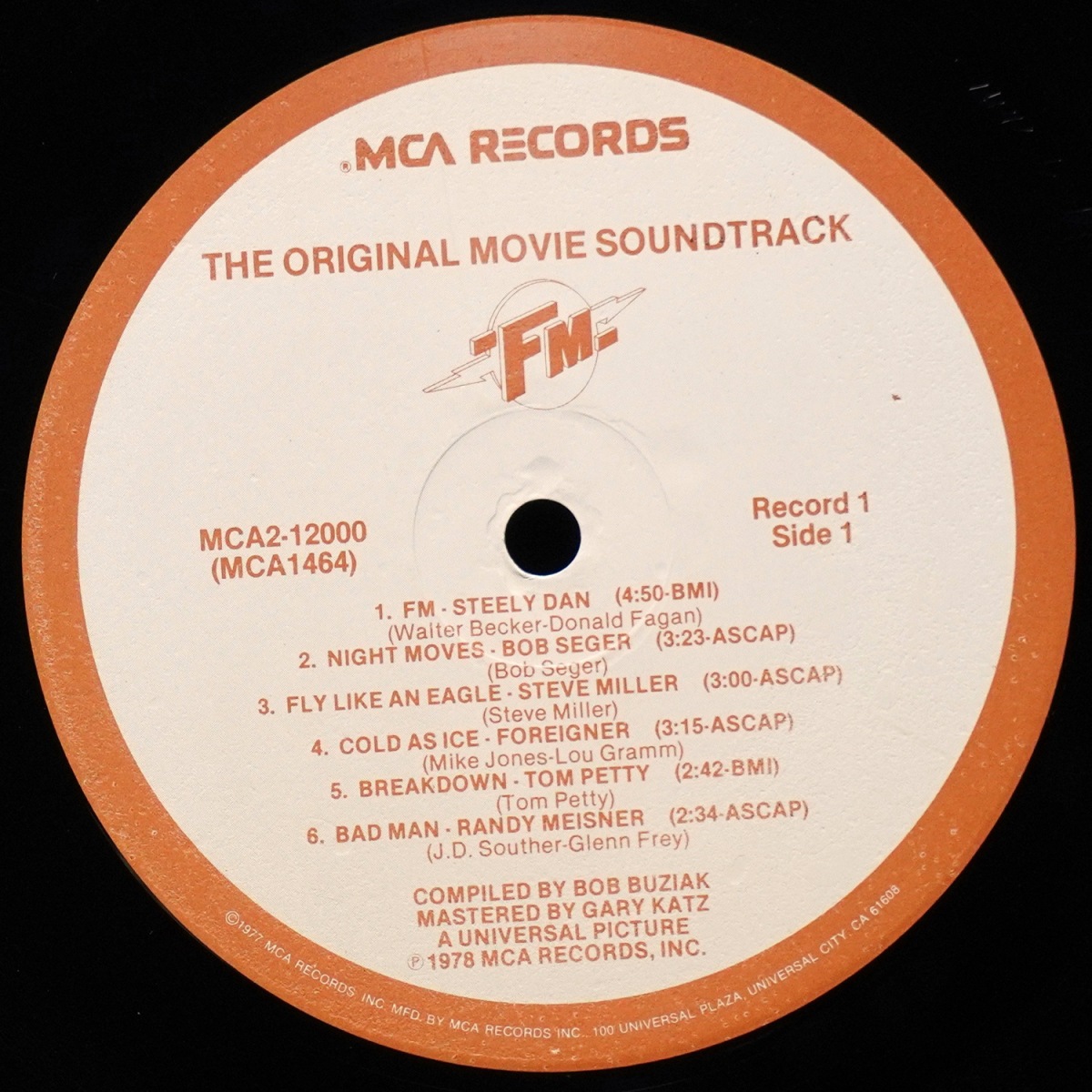 LP V/A — FM The Original Movie Soundtrack (2LP,  + постер) фото 3