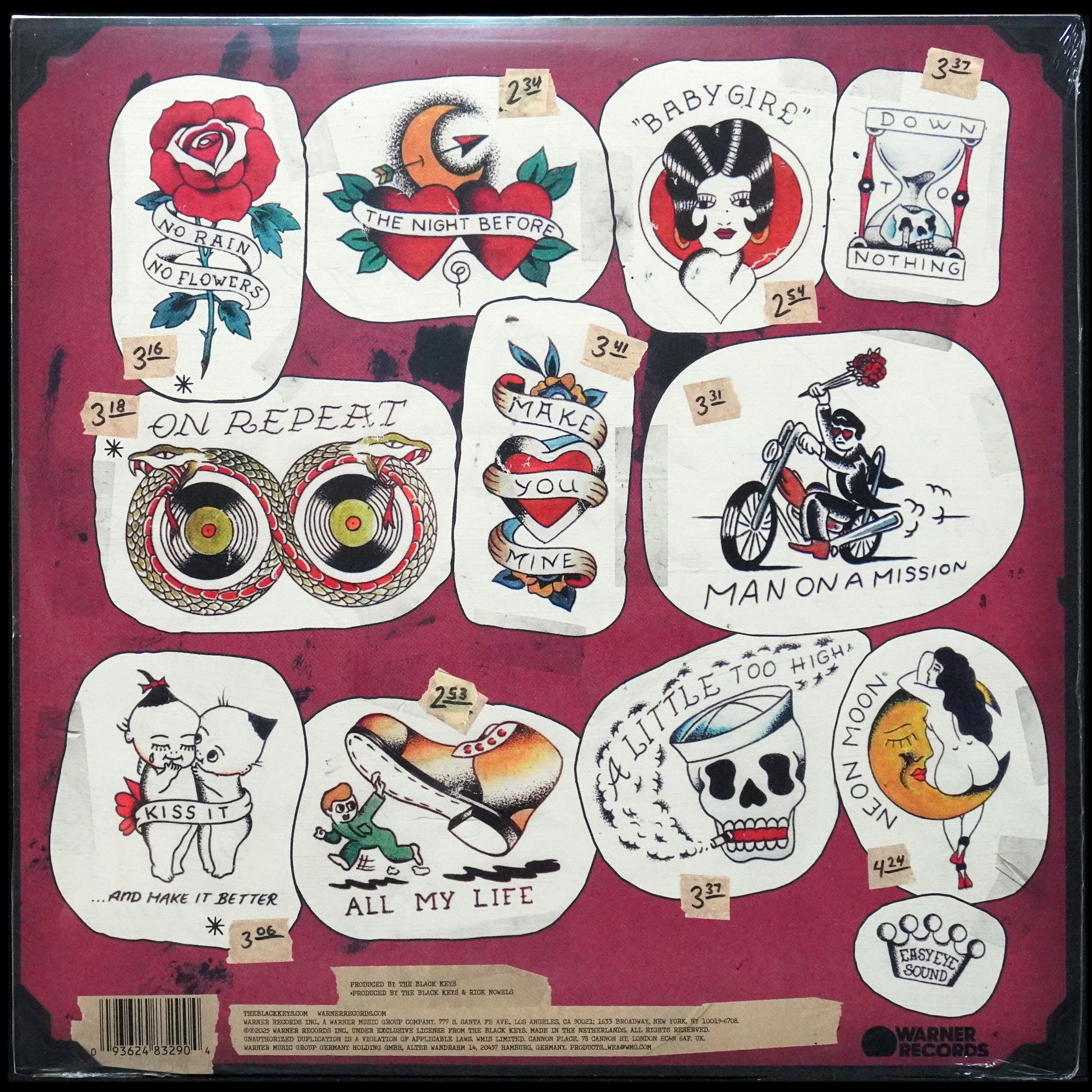 LP Black Keys — No Rain, No Flowers фото 2