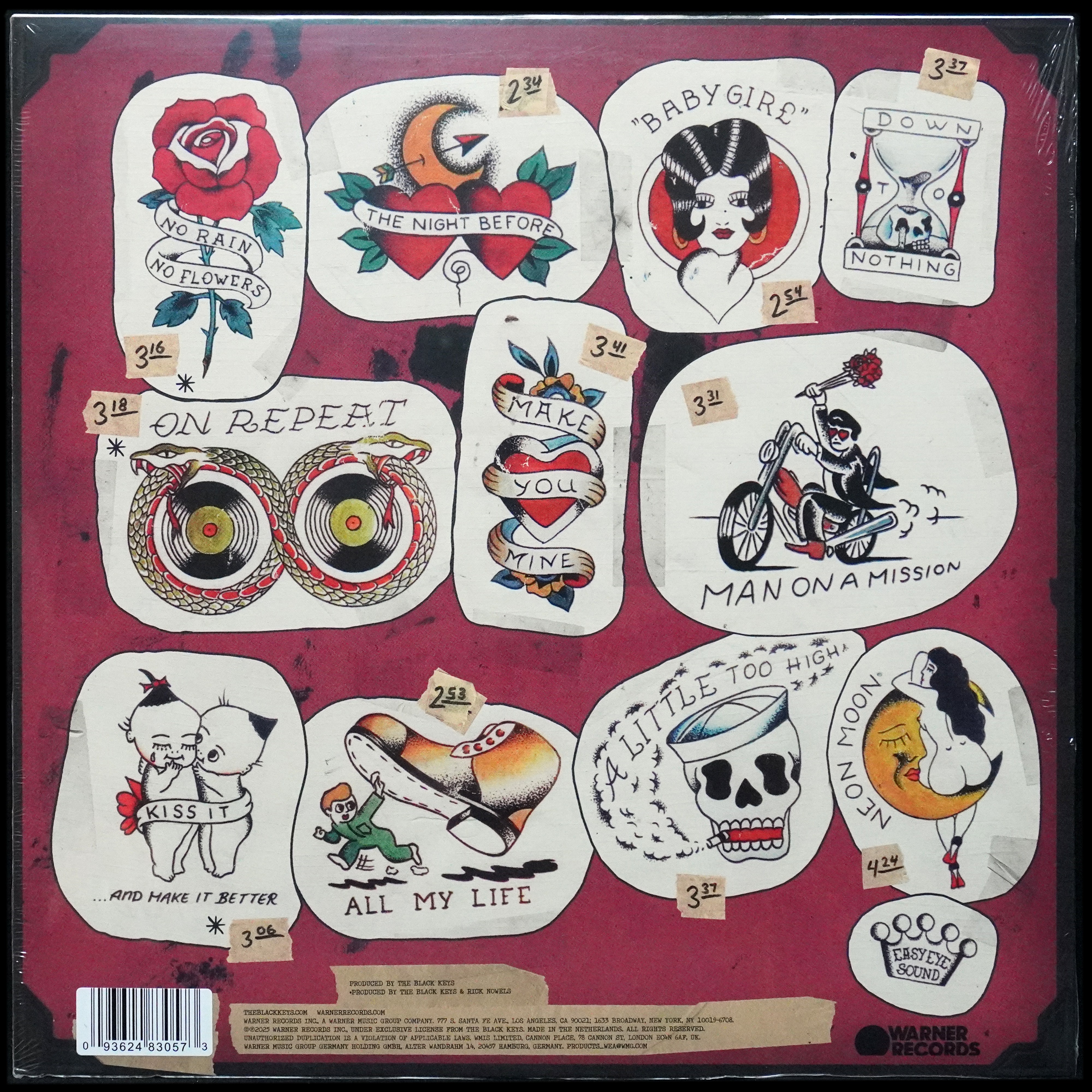 LP Black Keys — No Rain, No Flowers (+ постер,  emerald green vinyl) фото 2