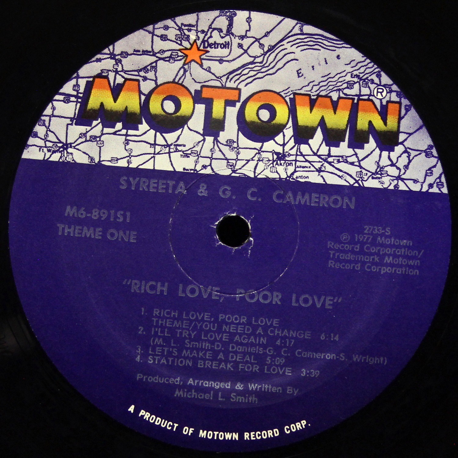 LP Syreeta — Rich Love, Poor Love фото 2