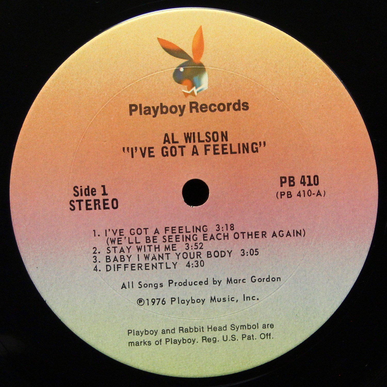 LP Al Wilson — I've Got A Feeling фото 2