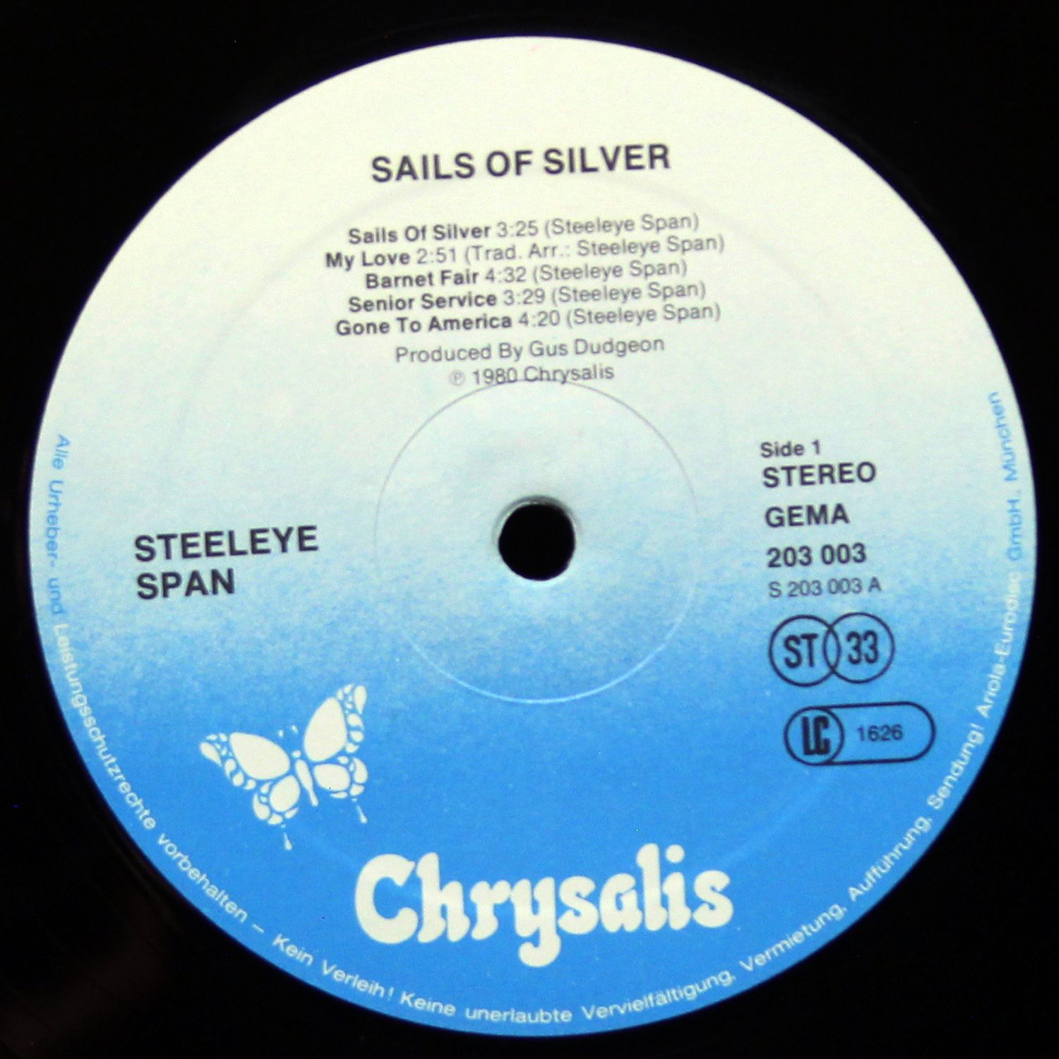 LP Steeleye Span — Sails Of Silver фото 2