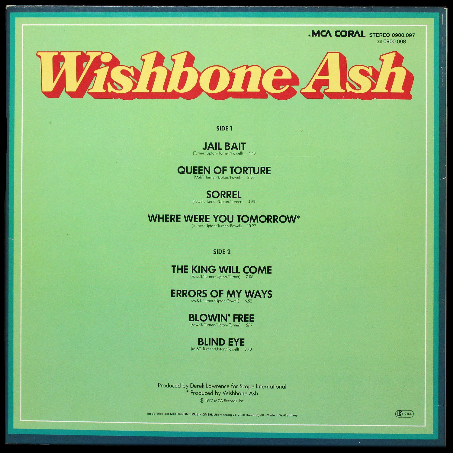 LP Wishbone Ash — Wishbone Ash фото 2