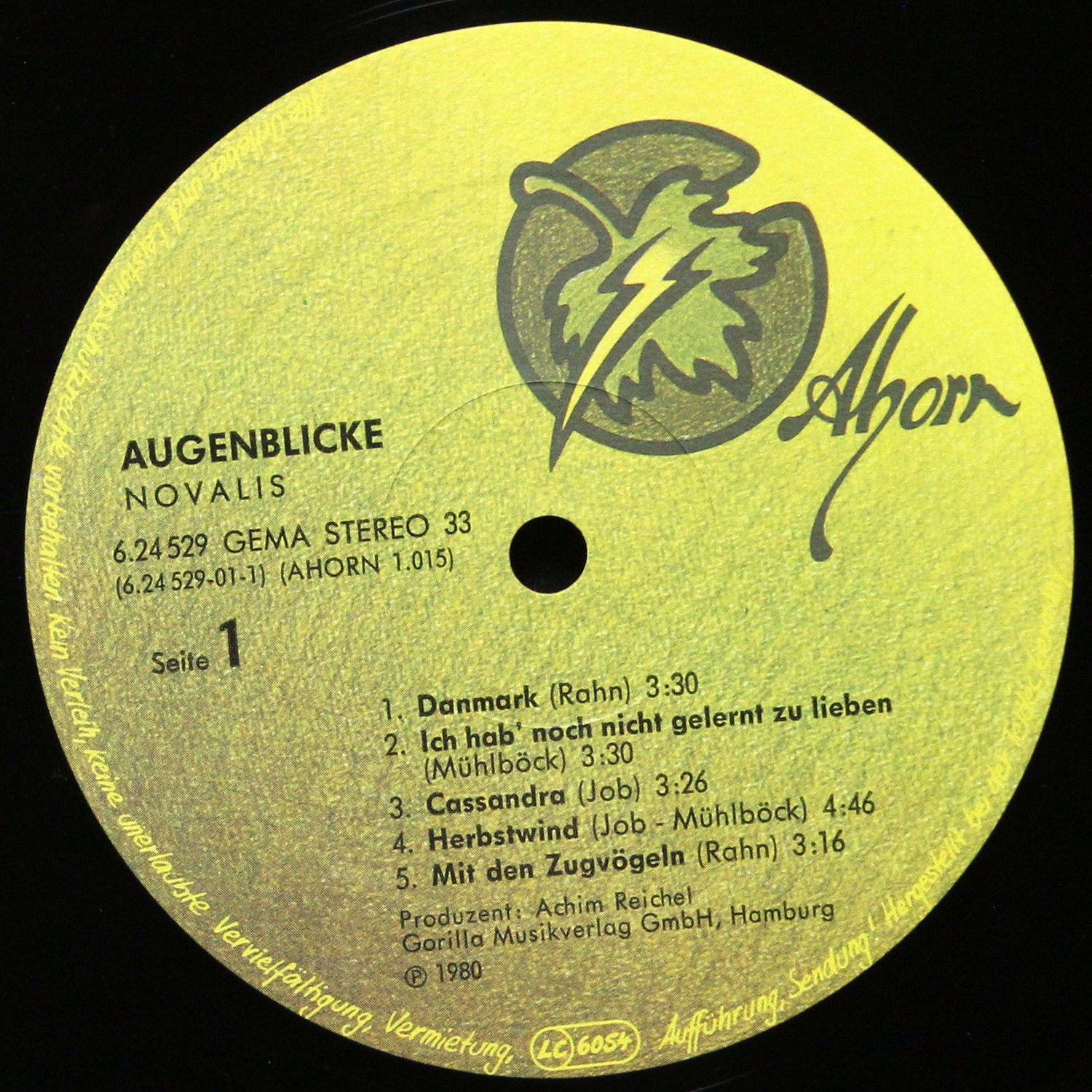 LP Novalis — Augenblicke фото 3