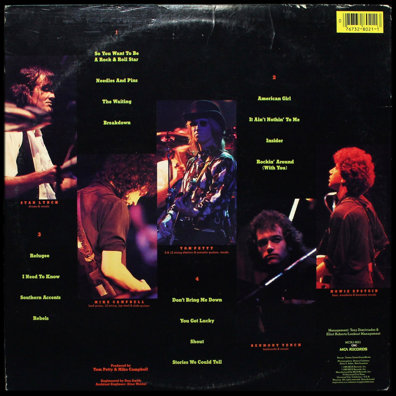 LP Tom Petty And The Heartbreakers — Pack Up The Plantation - Live ! (2LP,  клубное издание) фото 2