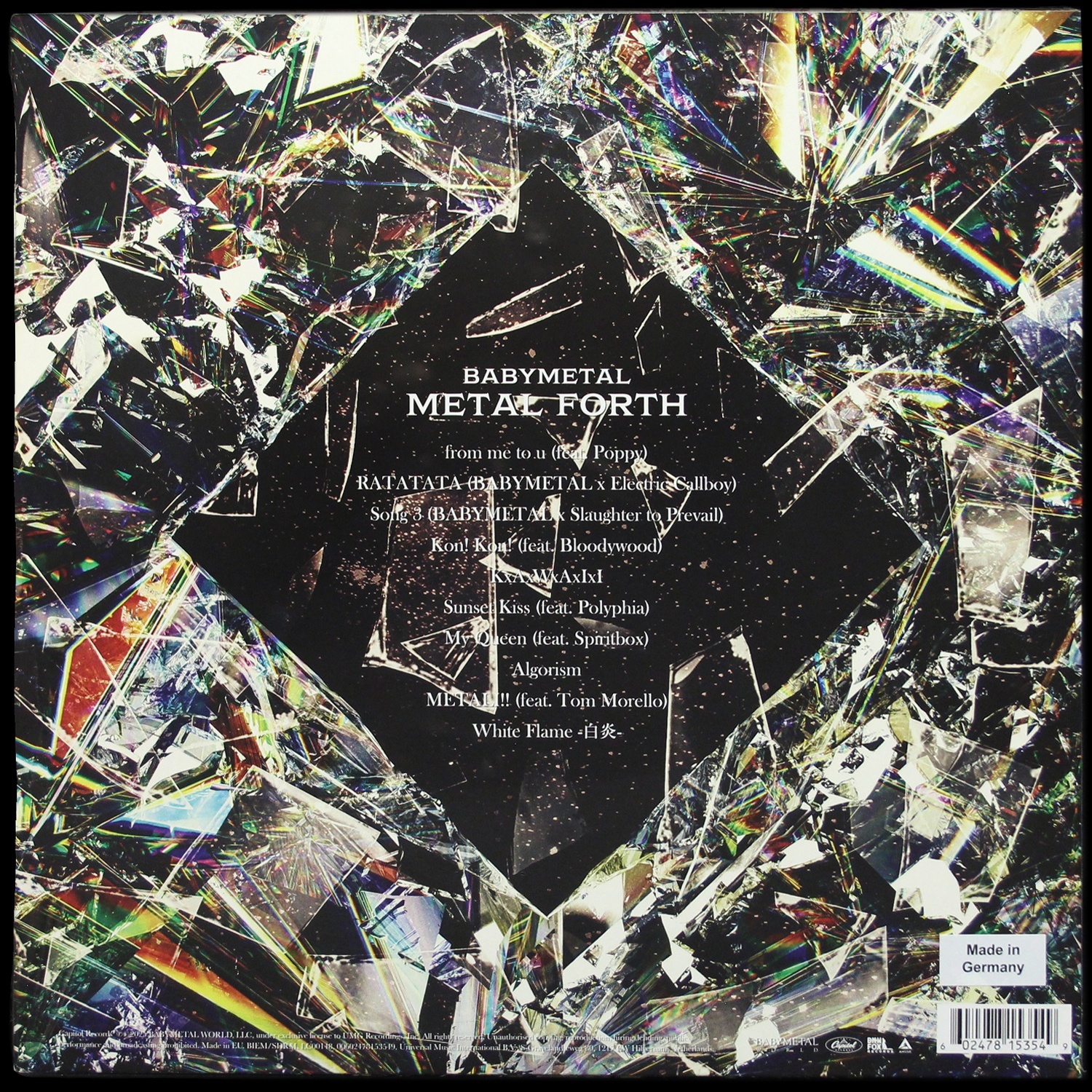 LP Babymetal — Metal Forth фото 2