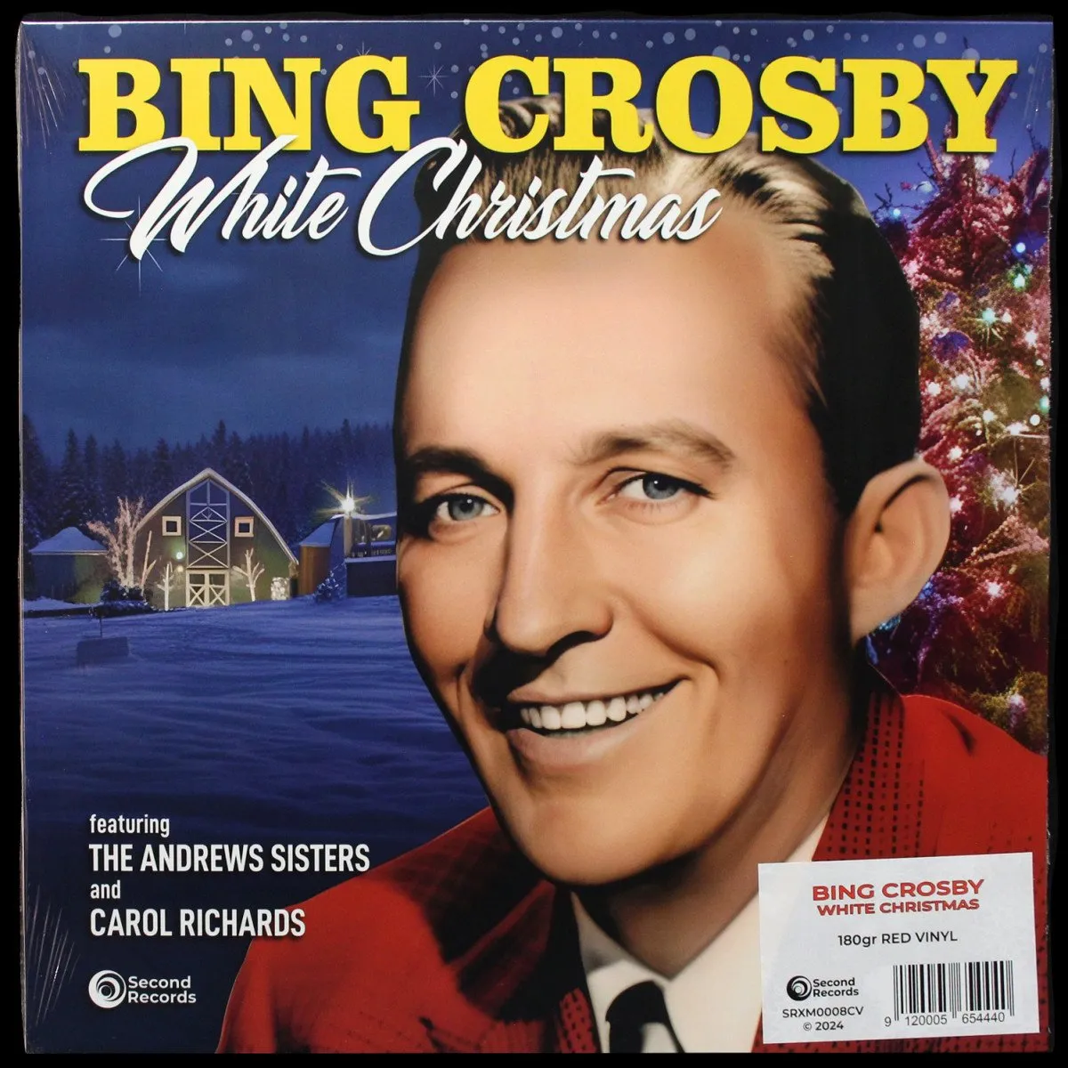 LP Bing Crosby — White Christmas (цветной винил) фото