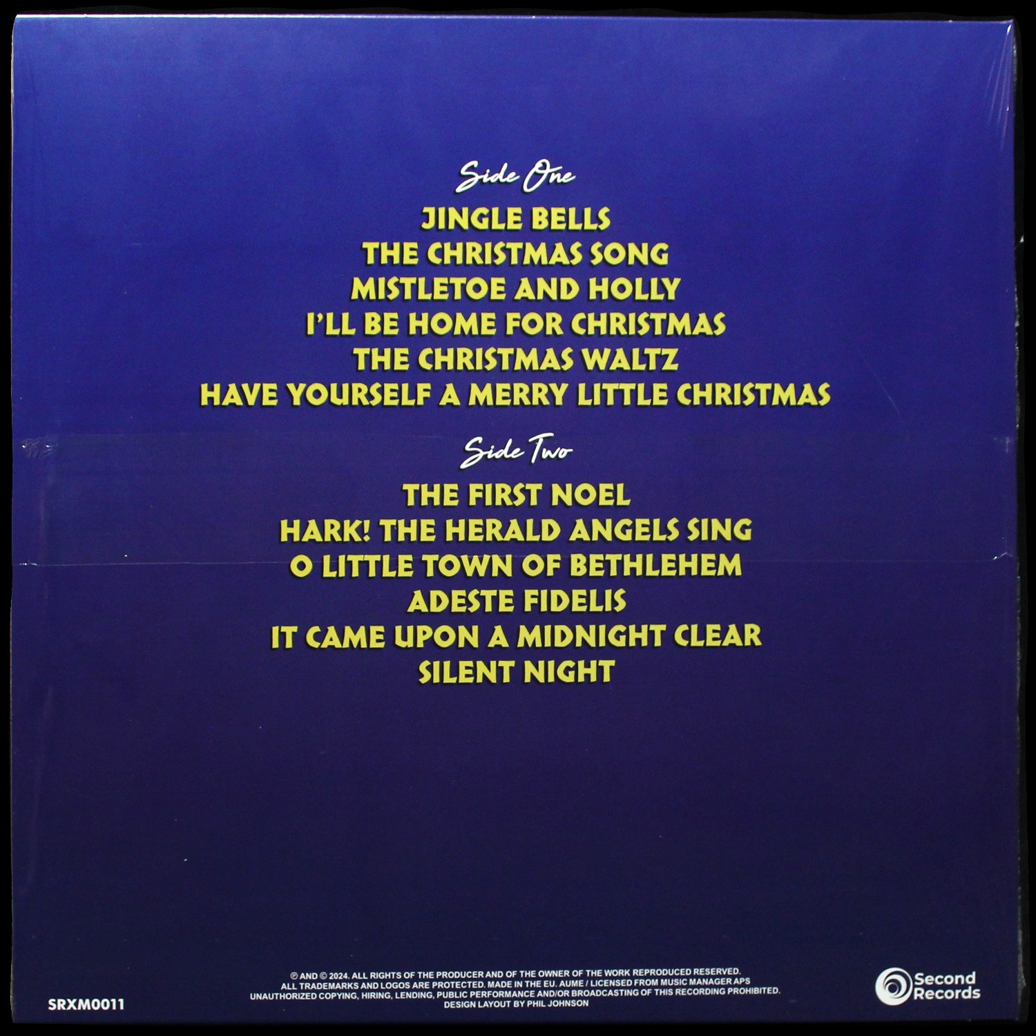LP Frank Sinatra — A Jolly Christmas From Frank Sinatra (цветной винил) фото 2
