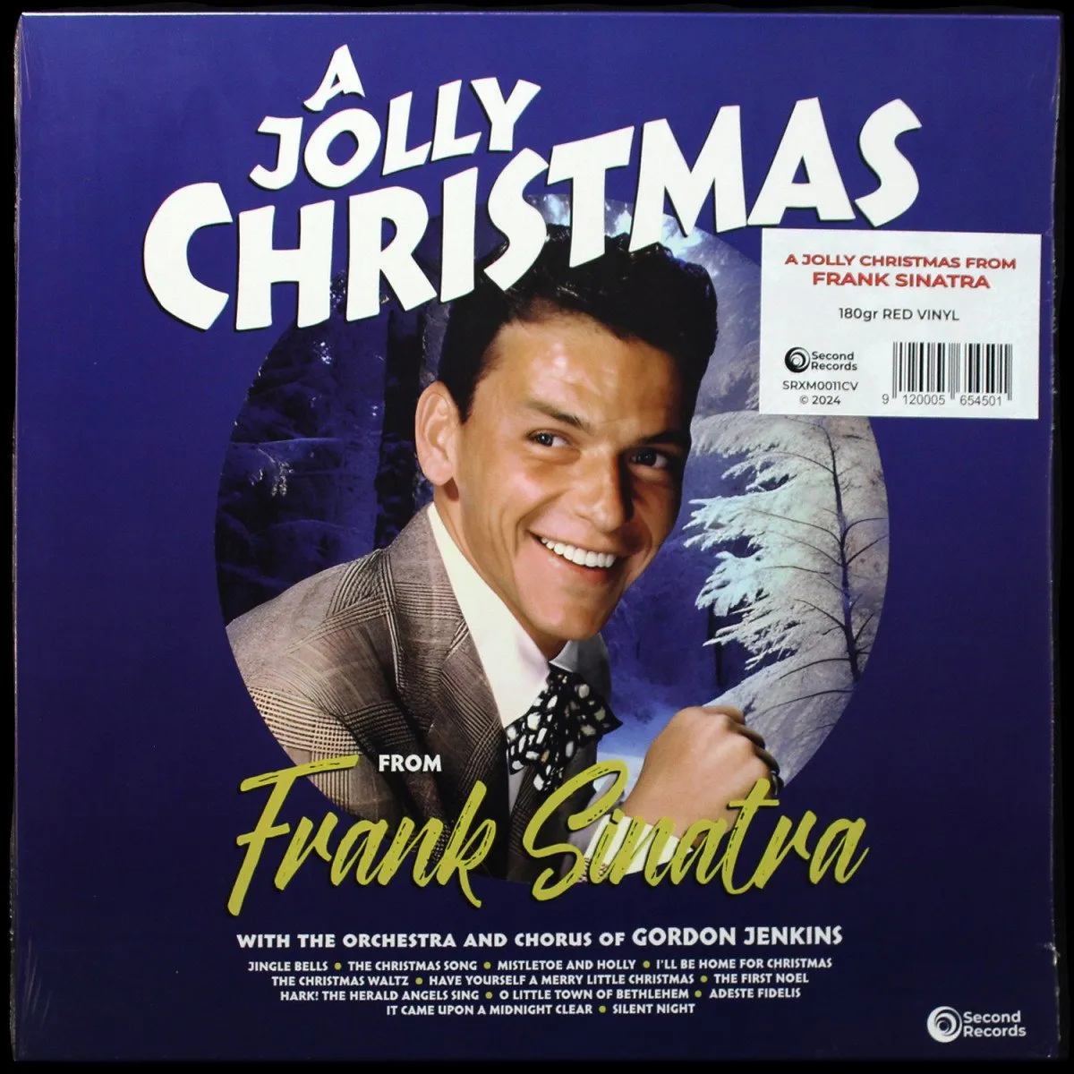 LP Frank Sinatra — A Jolly Christmas From Frank Sinatra (цветной винил) фото