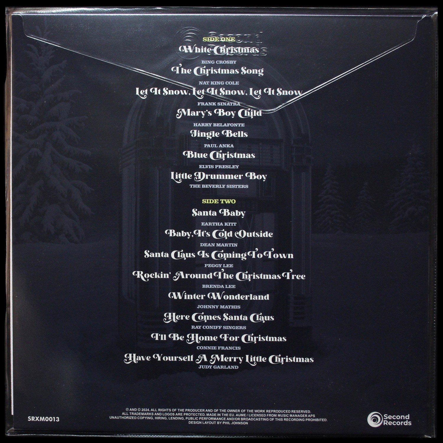 LP V/A — Christmas Hits (цветной винил) фото 2