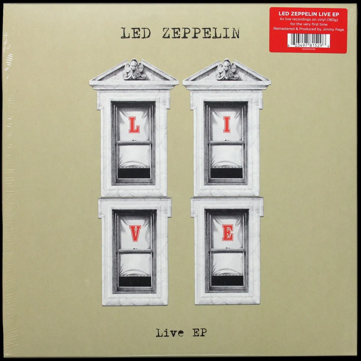 LP Led Zeppelin — Live EP фото