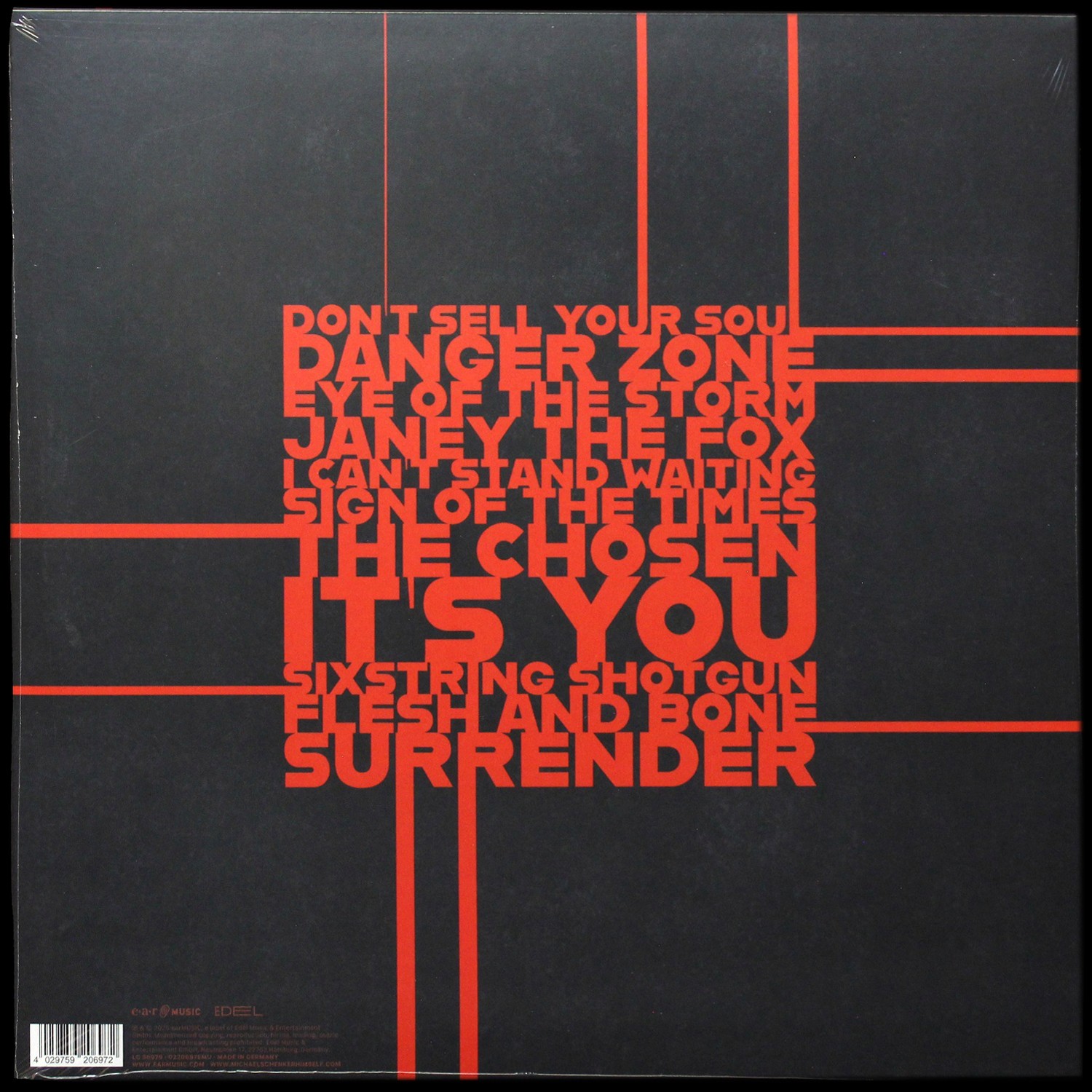 LP Michael Schenker Group — Don't Sell Your Soul фото 2