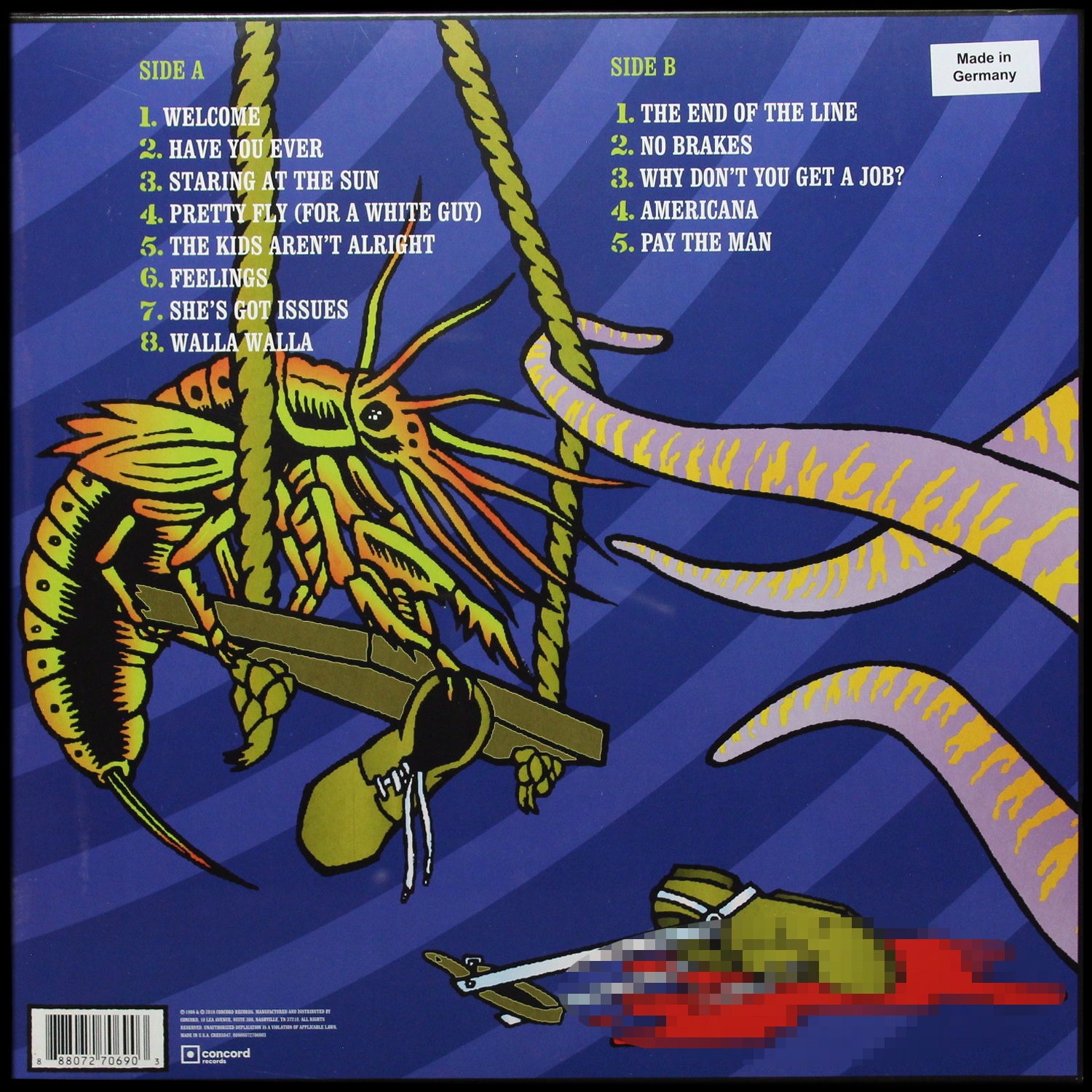 LP Offspring — Americana (цветной винил) фото 2