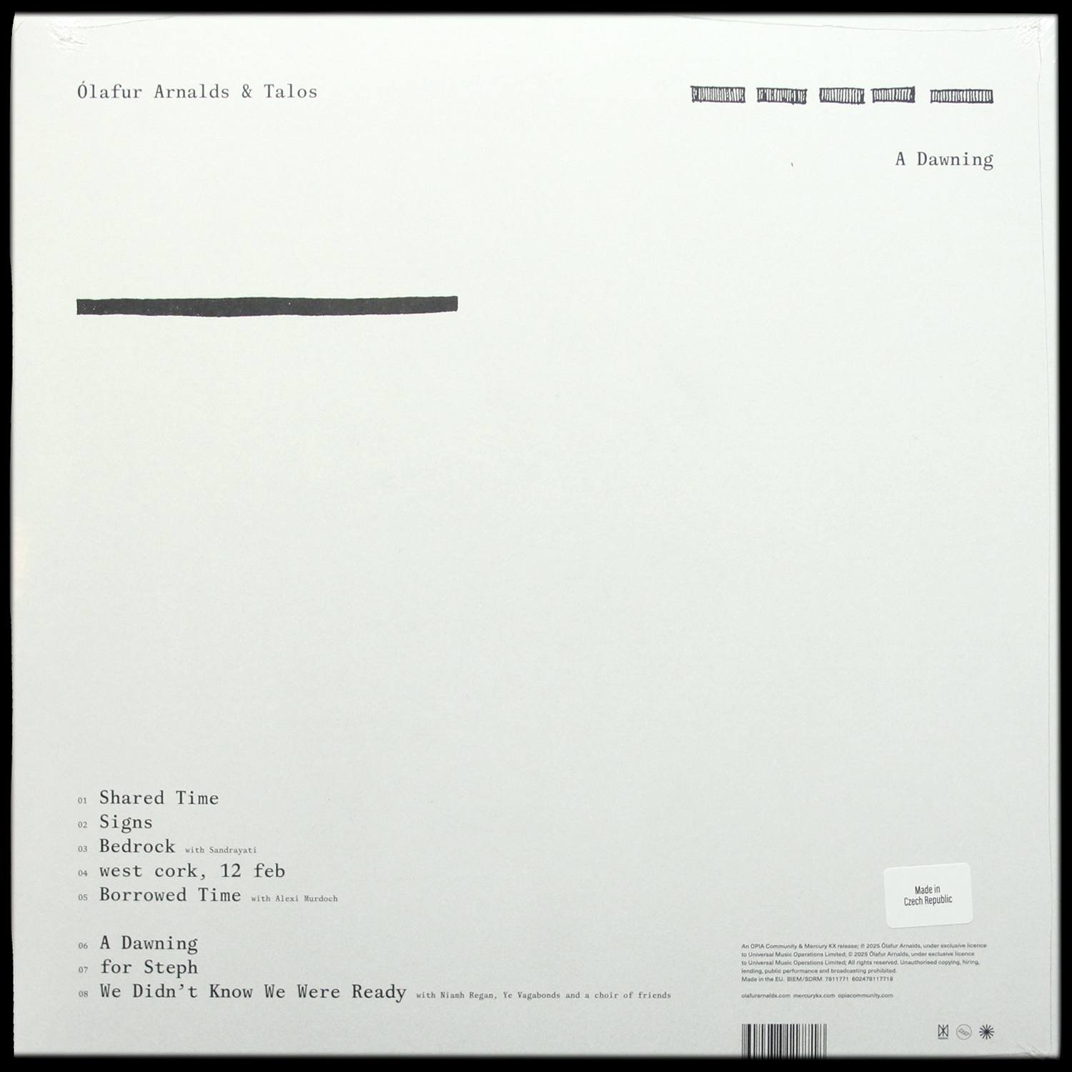 LP Olafur Arnalds — A Dawning фото 2