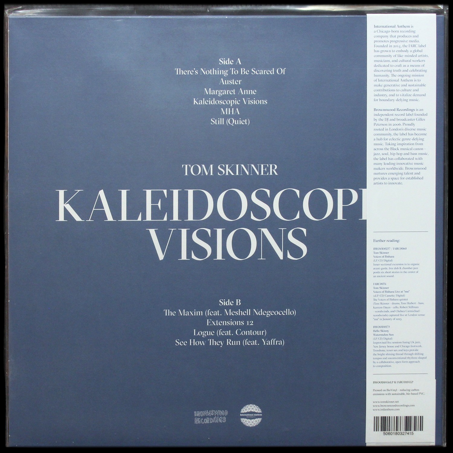 LP Tom Skinner — Kaleidoscopic Visions (+ obi) фото 2
