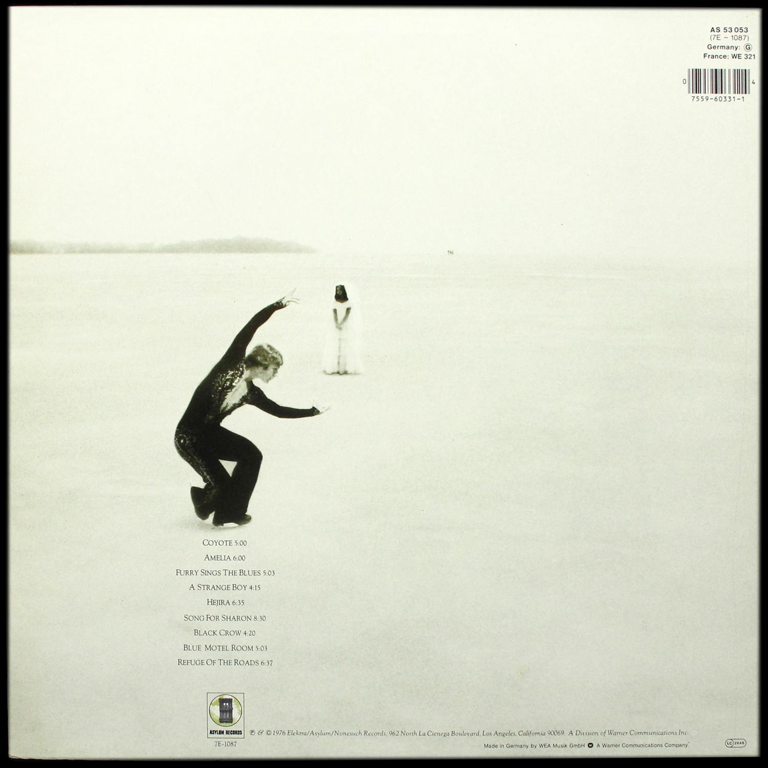 LP Joni Mitchell — Hejira фото 2