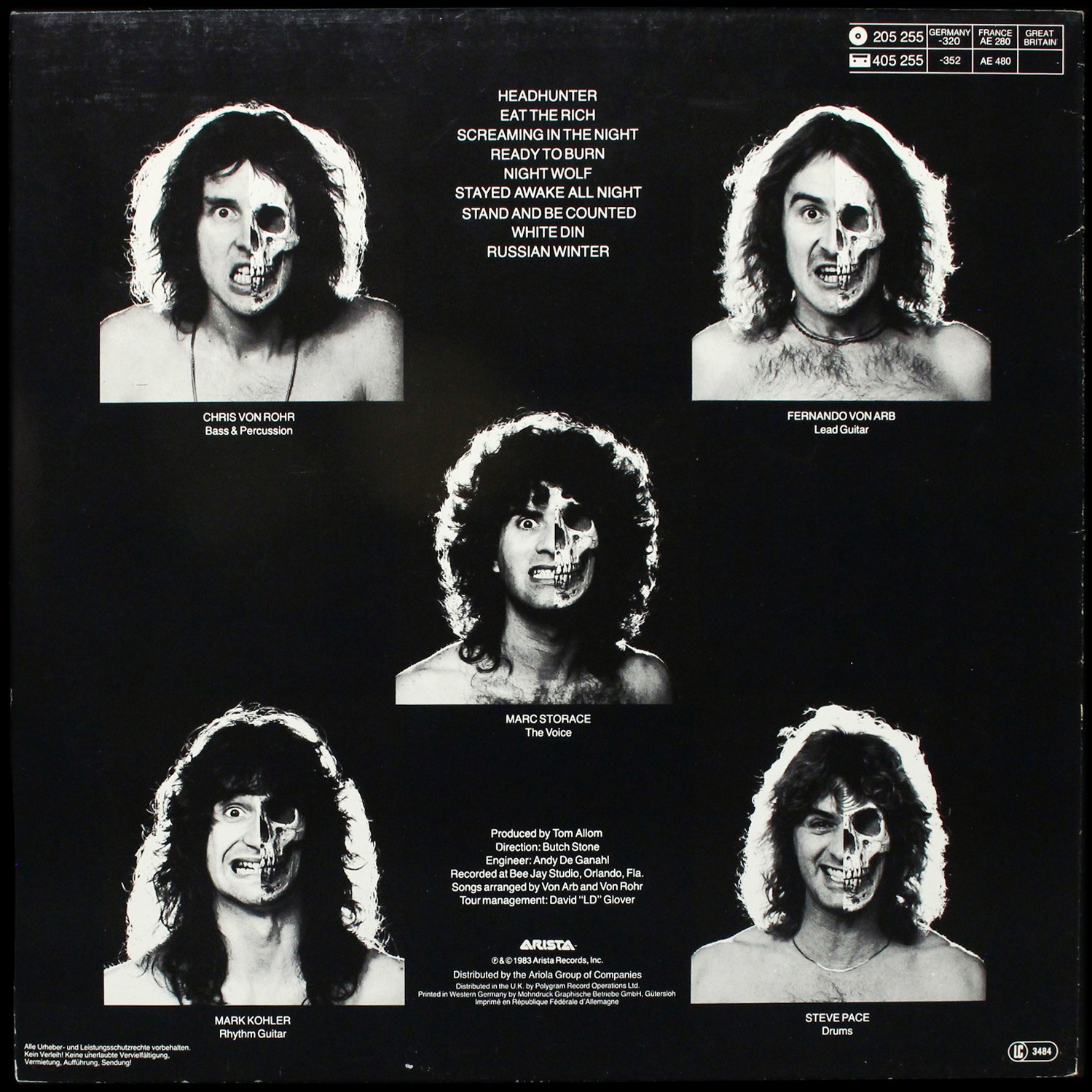 LP Krokus — Headhunter фото 2