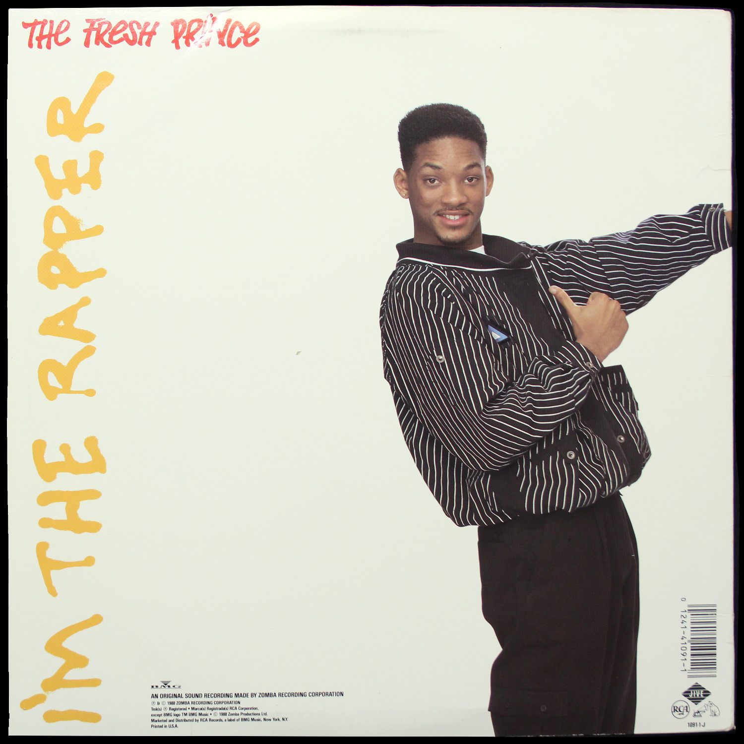 LP DJ Jazzy Jeff & The Fresh Prince — He's The DJ, I'm The Rapper (2LP) фото 2